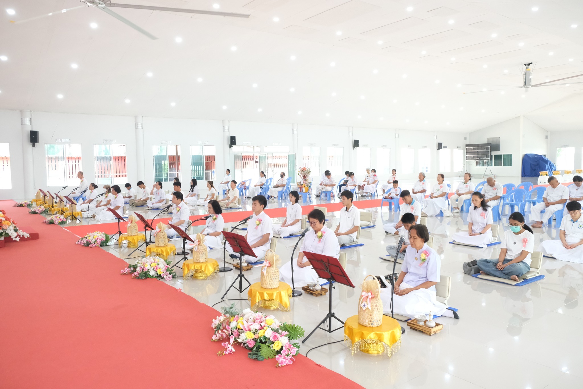 ศูนย์อบรมเยาวชนนครปฐม จัดพิธีทอดผ้าป่าเพื่อบำรุงศูนย์