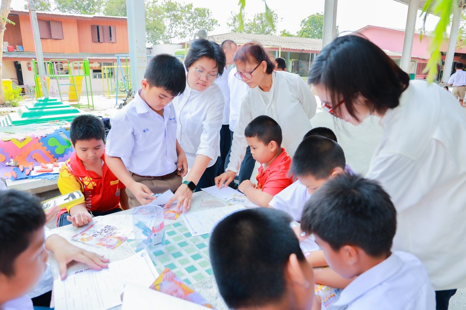 บรรยากาศชวนบวชสามเณรภาคฤดูร้อน จังหวัดสมุทรปราการ