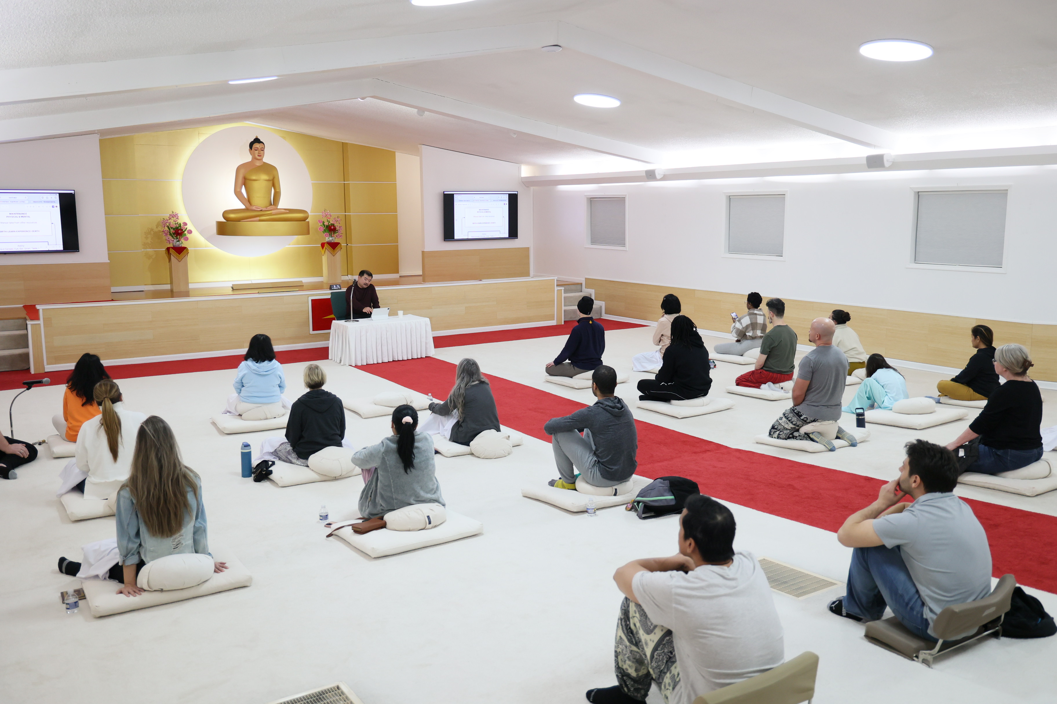 วัดพระธรรมกายจอร์เจีย จัดกิจกรรมปฏิบัติธรรม มอบสันติสุขภายในสู่ชาวท้องถิ่น