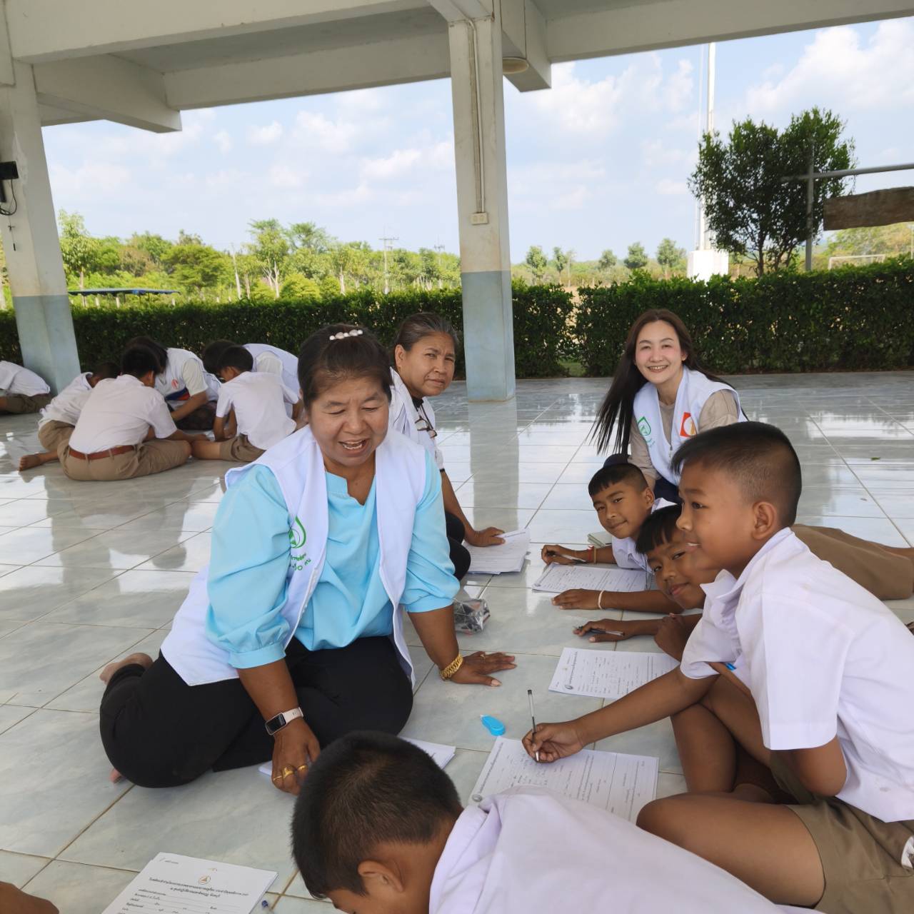 บรรยากาศชวนบวชสามเณรภาคฤดูร้อน โรงเรียนบ้านคลองครก จ.จันทบุรี