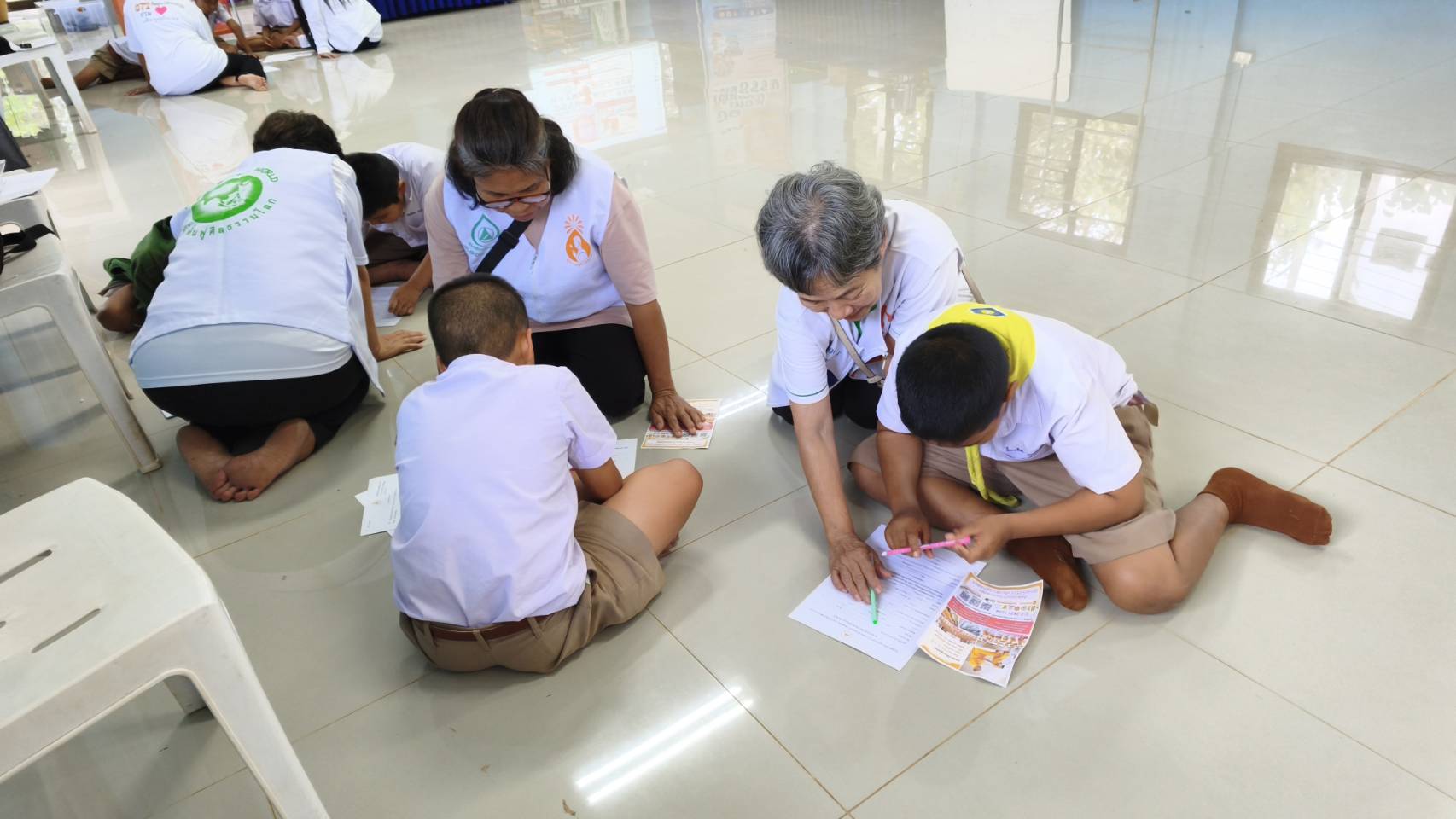 บรรยากาศชวนบวชสามเณรภาคฤดูร้อน โรงเรียนวัดคลองตะเคียน จ.จันทบุรี