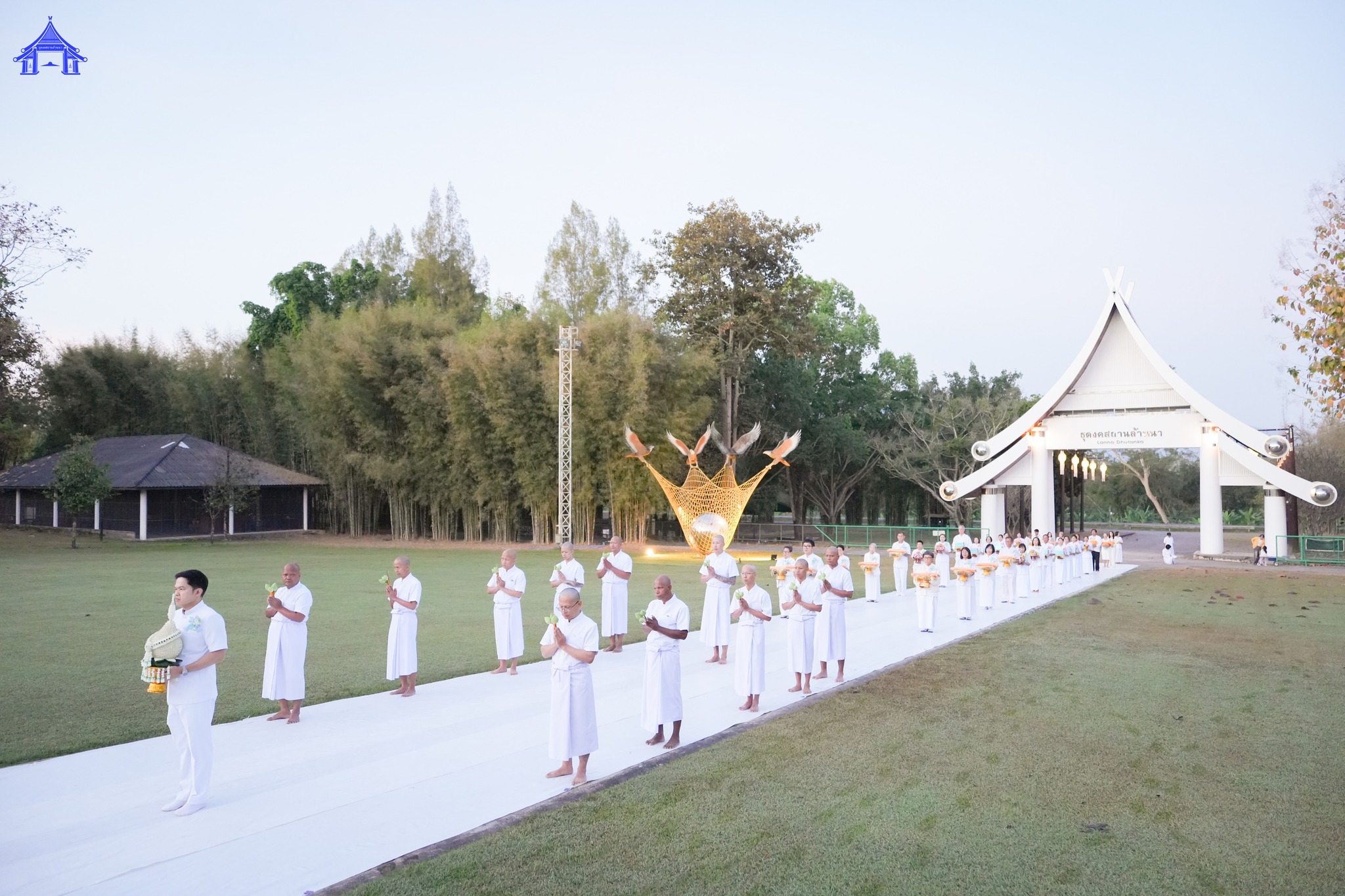 ธุดงคสถานล้านนา จัดโครงการอุปสมบทบูชาธรรมมหาปูชนียาจารย์