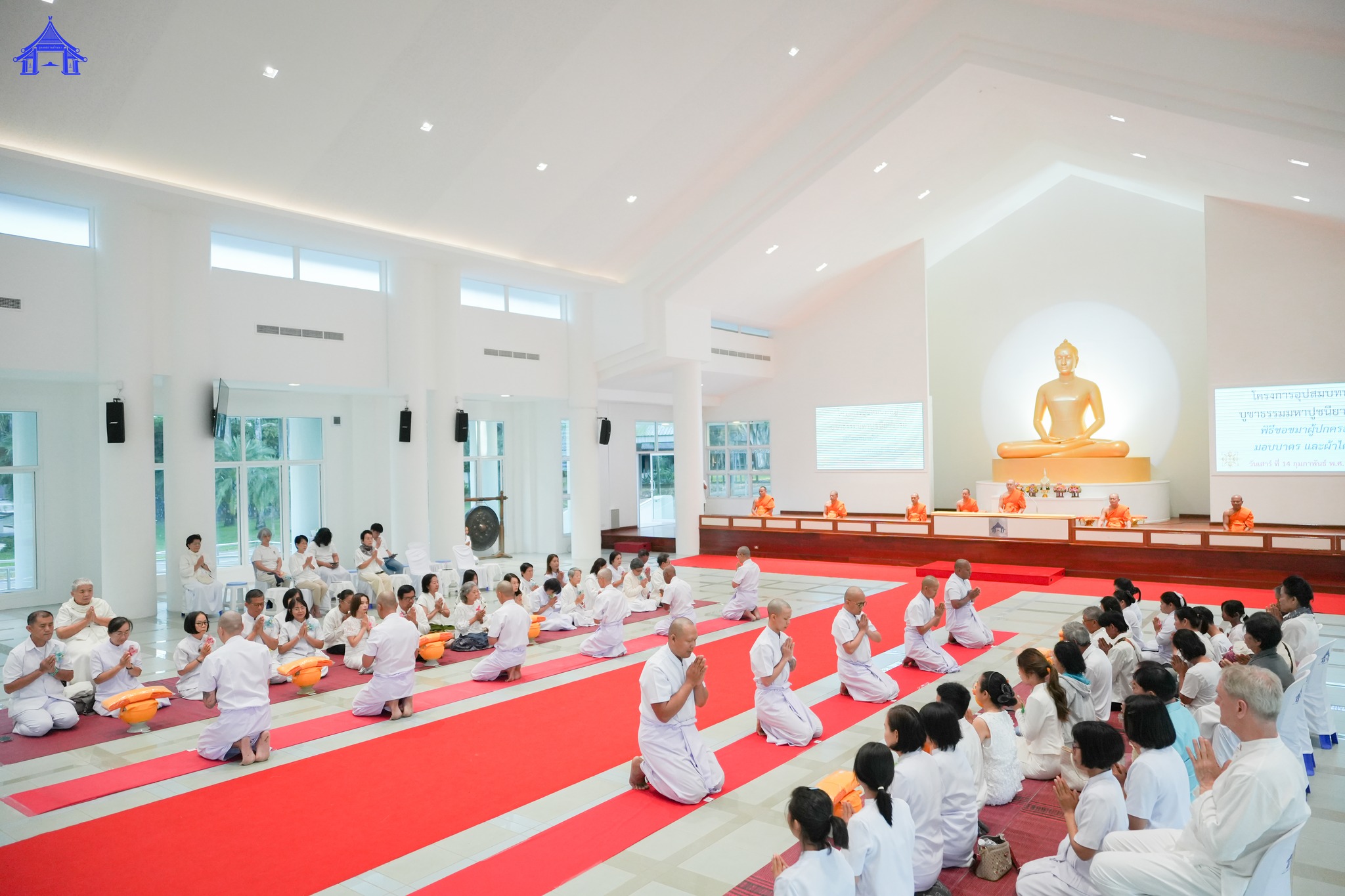 ธุดงคสถานล้านนา จัดโครงการอุปสมบทบูชาธรรมมหาปูชนียาจารย์
