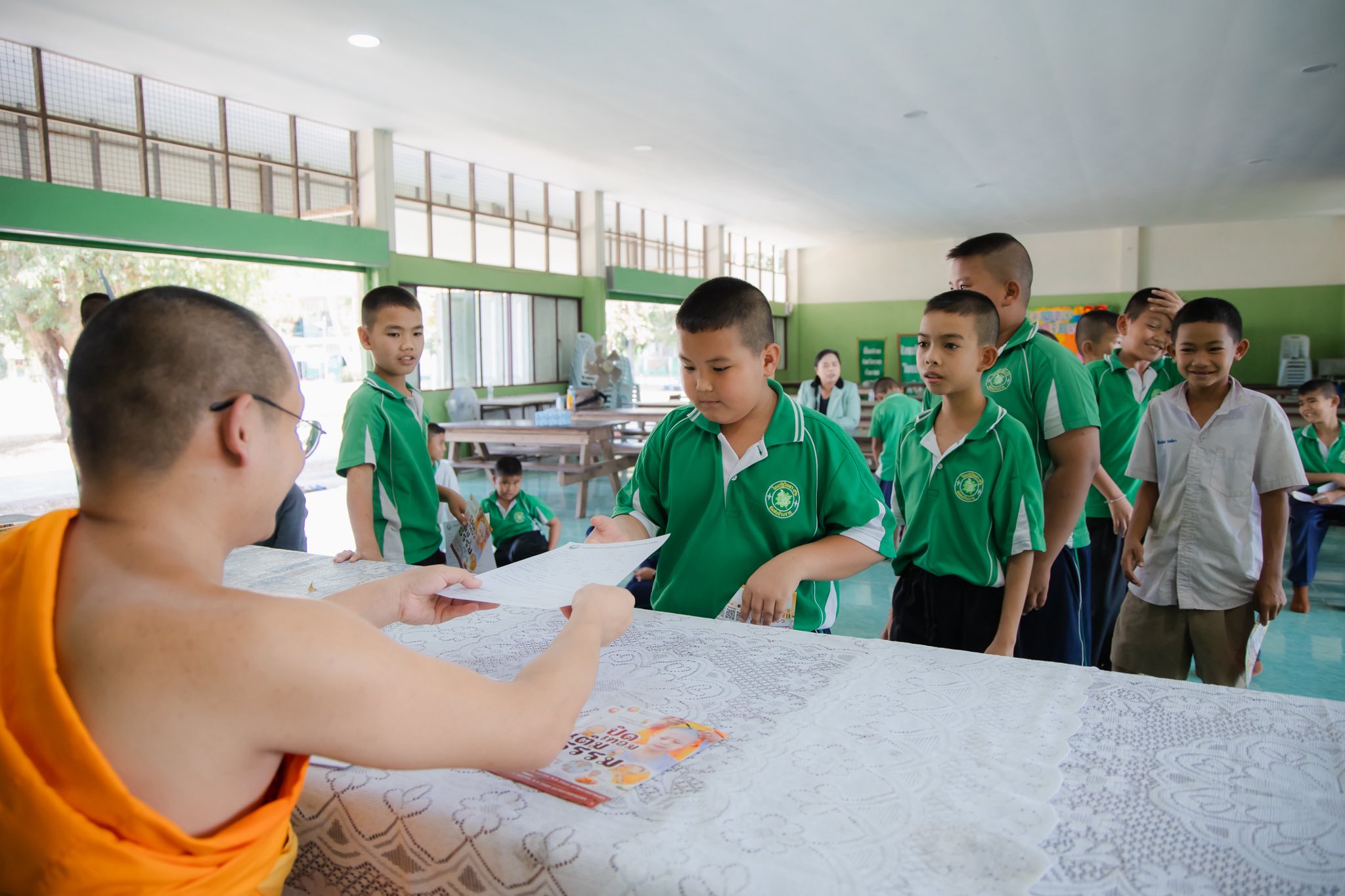 บรรยากาศชวนบวชสามเณรภาคฤดูร้อน จ.เลย