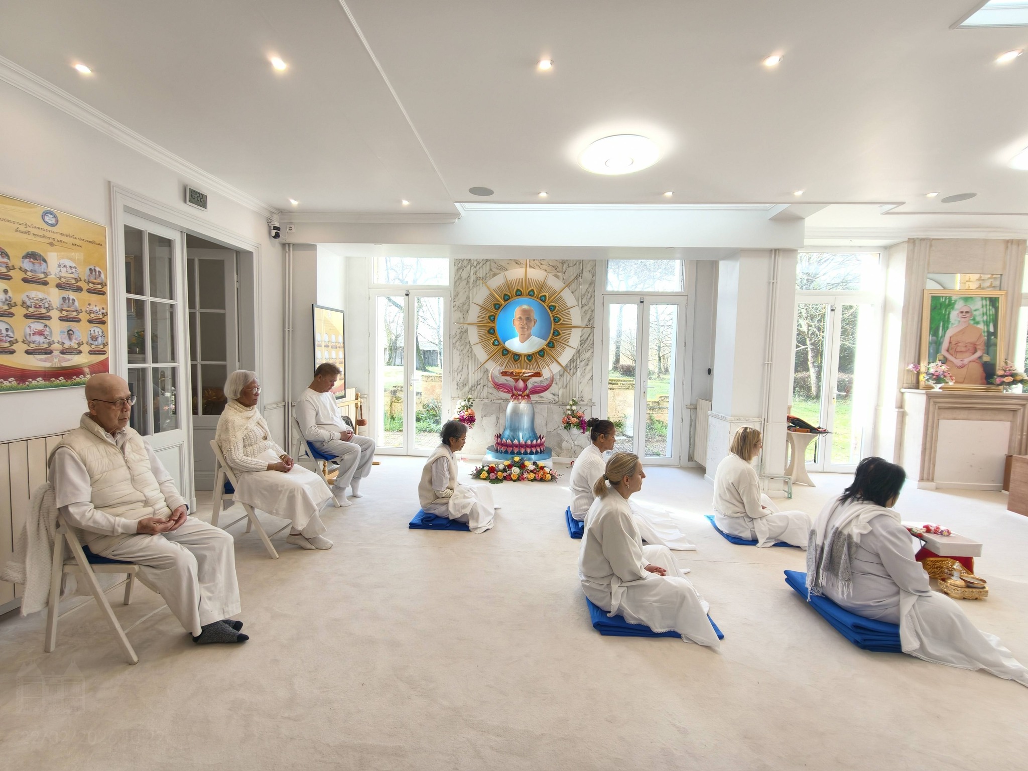 วัดพระธรรมกายบอร์คโด จัดกิจกรรมงานบุญวันอาทิตย์