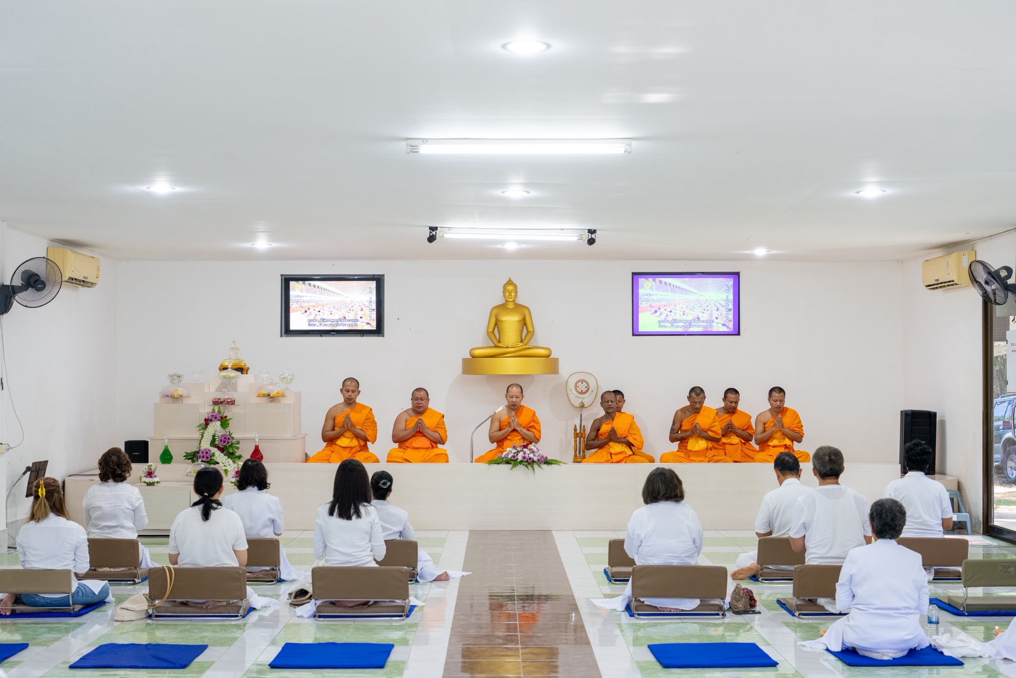 ศูนย์ปฏิบัติธรรมสุราษฎร์ธานี จัดงานบุญบูชาข้าวพระ