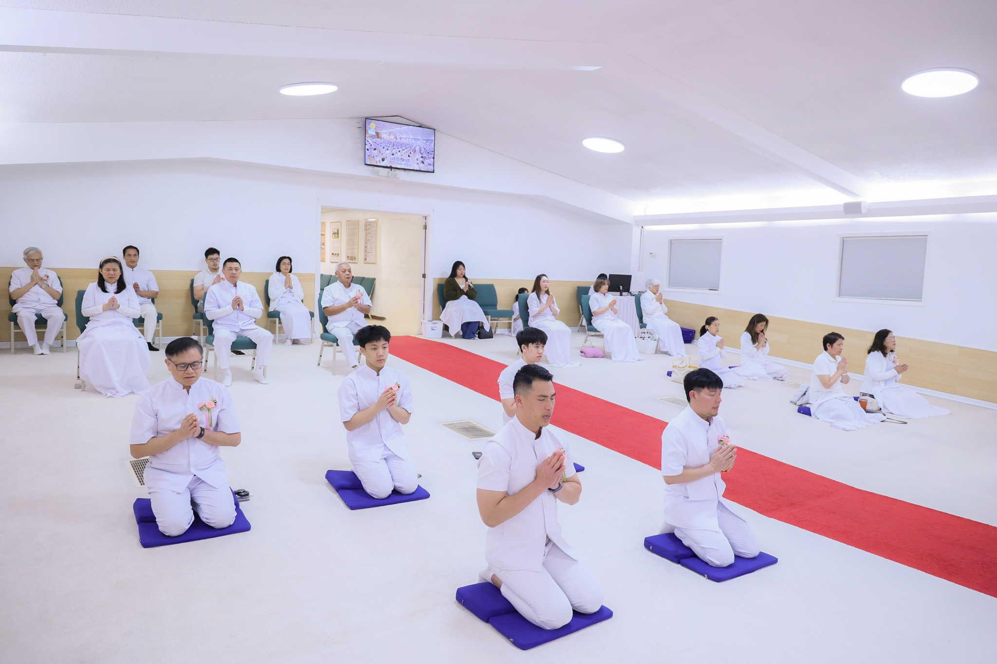 วัดพระธรรมกายจอร์เจีย จัดงานบุญบูชาข้าวพระ