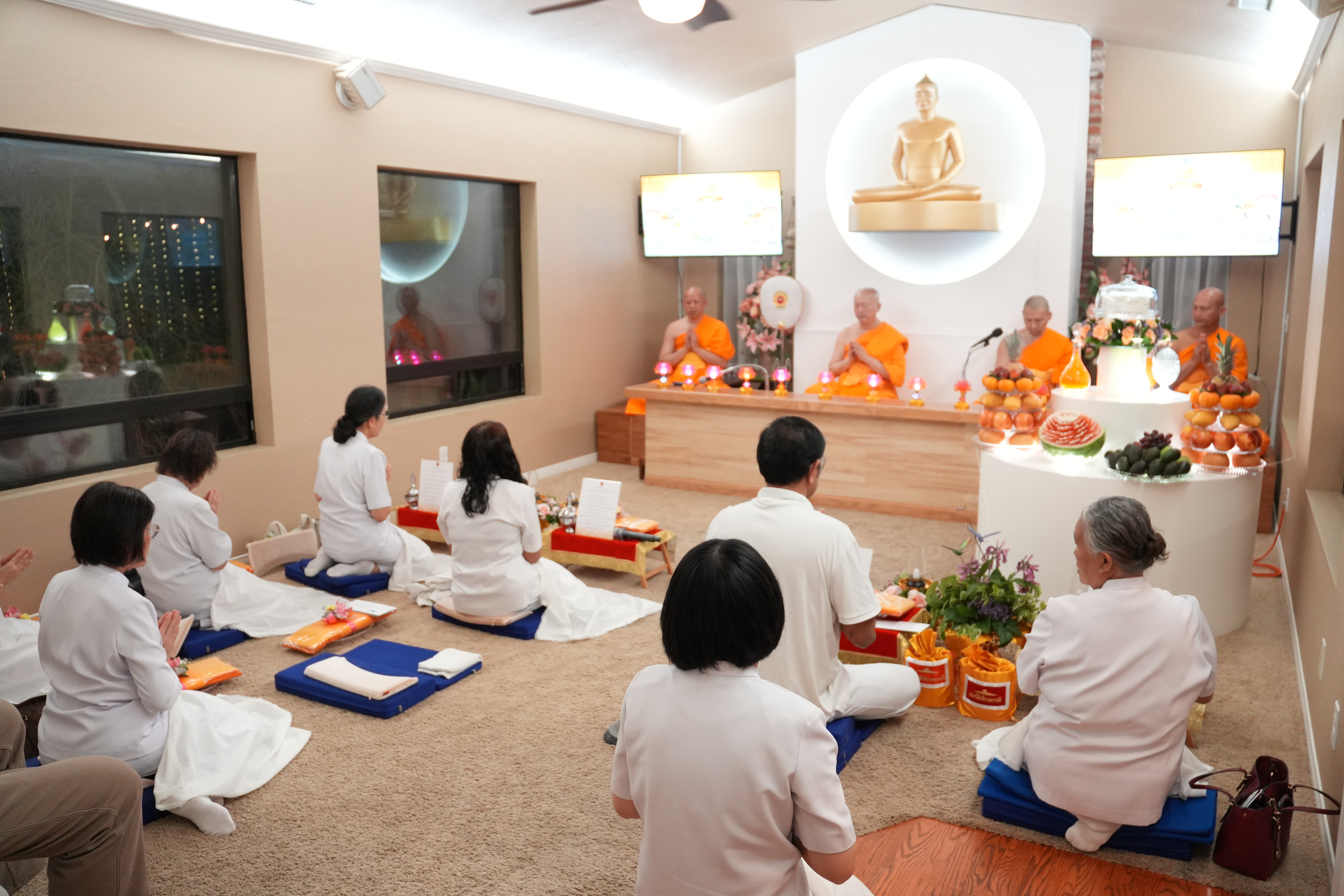 วัดภาวนาซานดิเอโก จัดงานบุญบูชาข้าวพระ