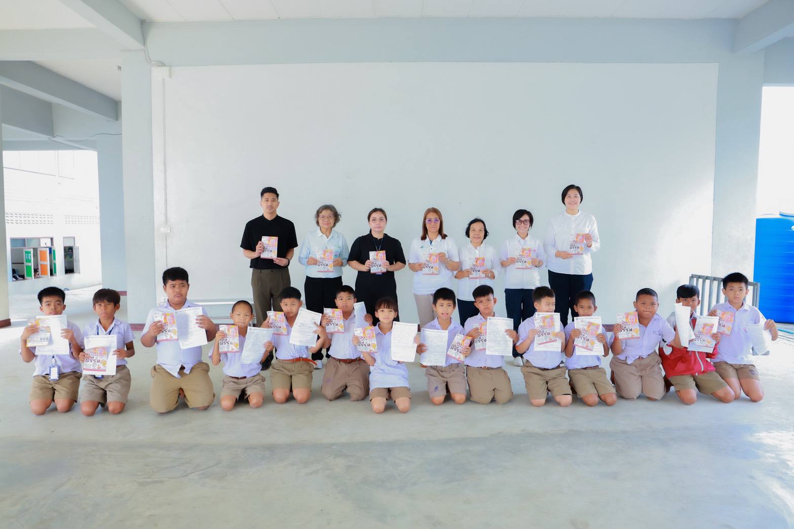 บรรยากาศชวนบวชสามเณรภาคฤดูร้อน จังหวัดสมุทรปราการ