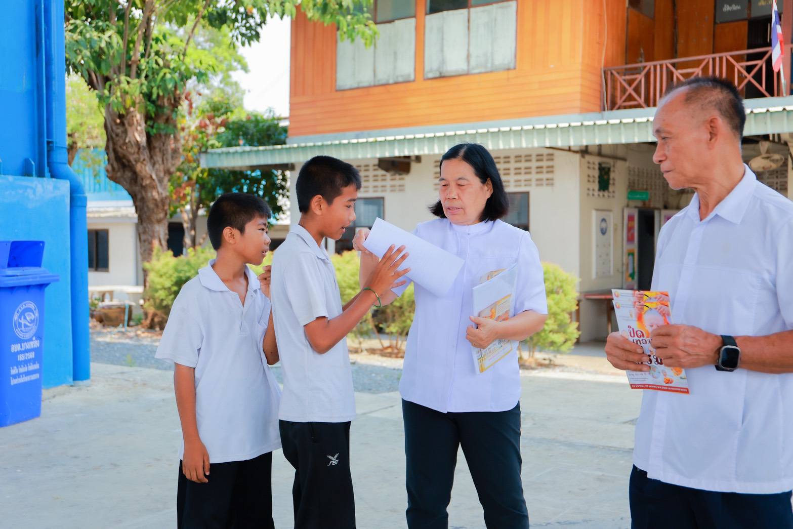 บรรยากาศชวนบวชสามเณรภาคฤดูร้อน จังหวัดสมุทรปราการ