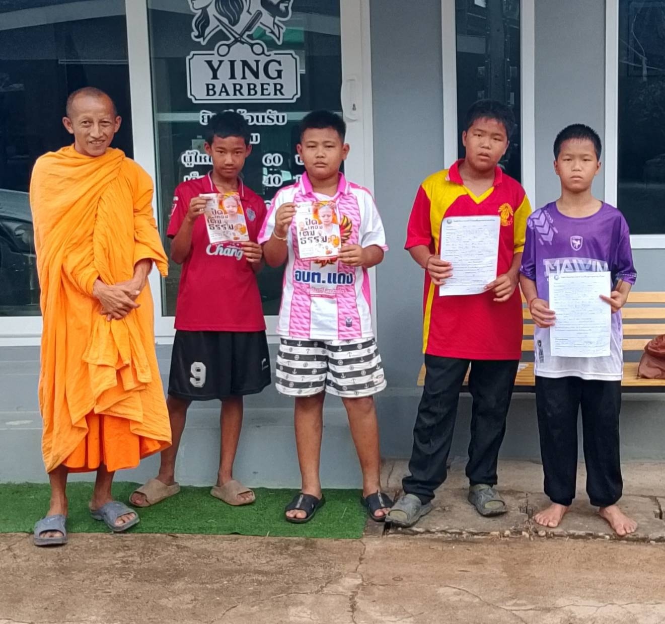บรรยากาศชวนบวชสามเณรภาคฤดูร้อน จังหวัดอำนาจเจริญ