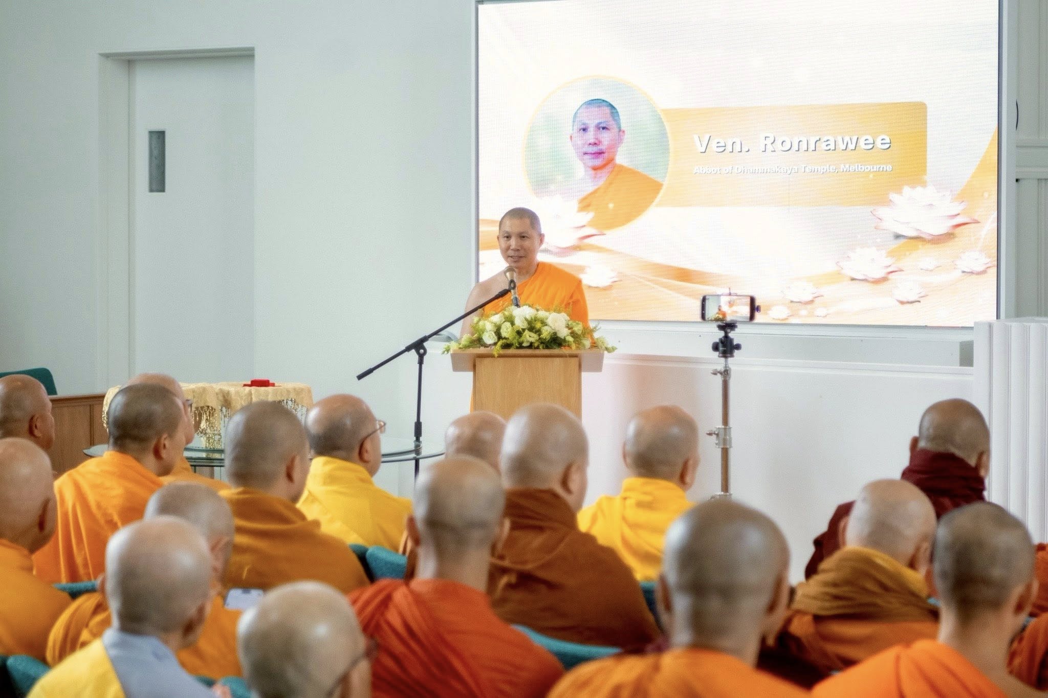 วัดพระธรรมกายเมลเบิร์น จัดมาฆบูชานานาชาติ ครั้งแรกในออสเตรเลีย