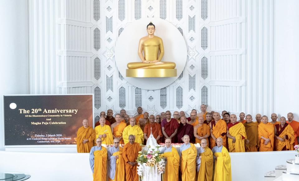 วัดพระธรรมกายเมลเบิร์น จัดมาฆบูชานานาชาติ ครั้งแรกในออสเตรเลีย