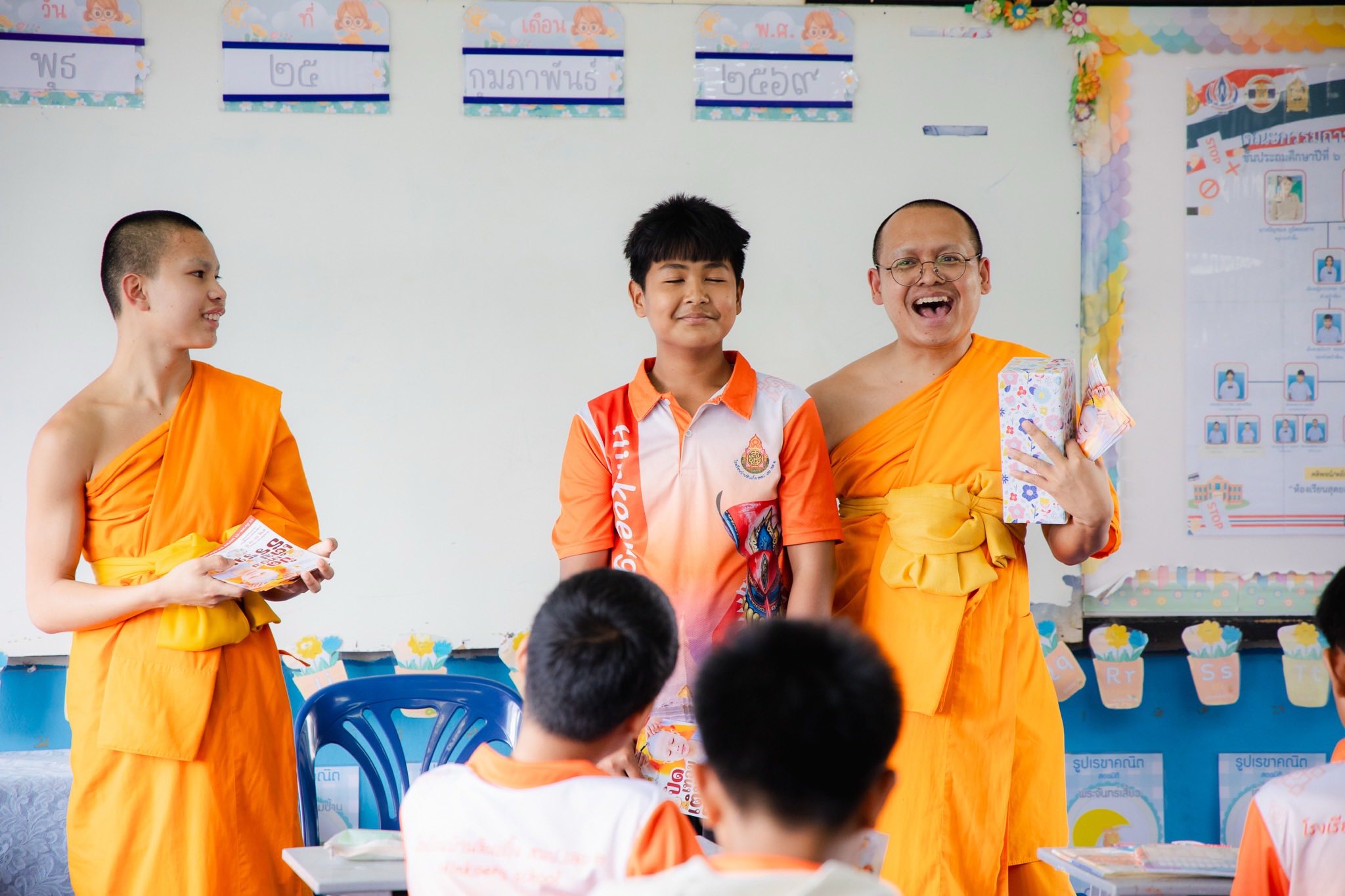 บรรยากาศชวนบวชสามเณรภาคฤดูร้อน จังหวัดเลย