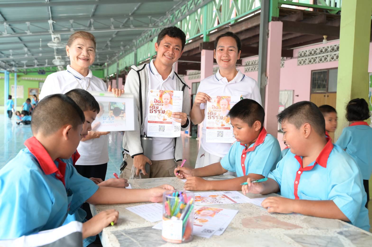 บรรยากาศชวนบวชสามเณรภาคฤดูร้อน จังหวัดระยอง