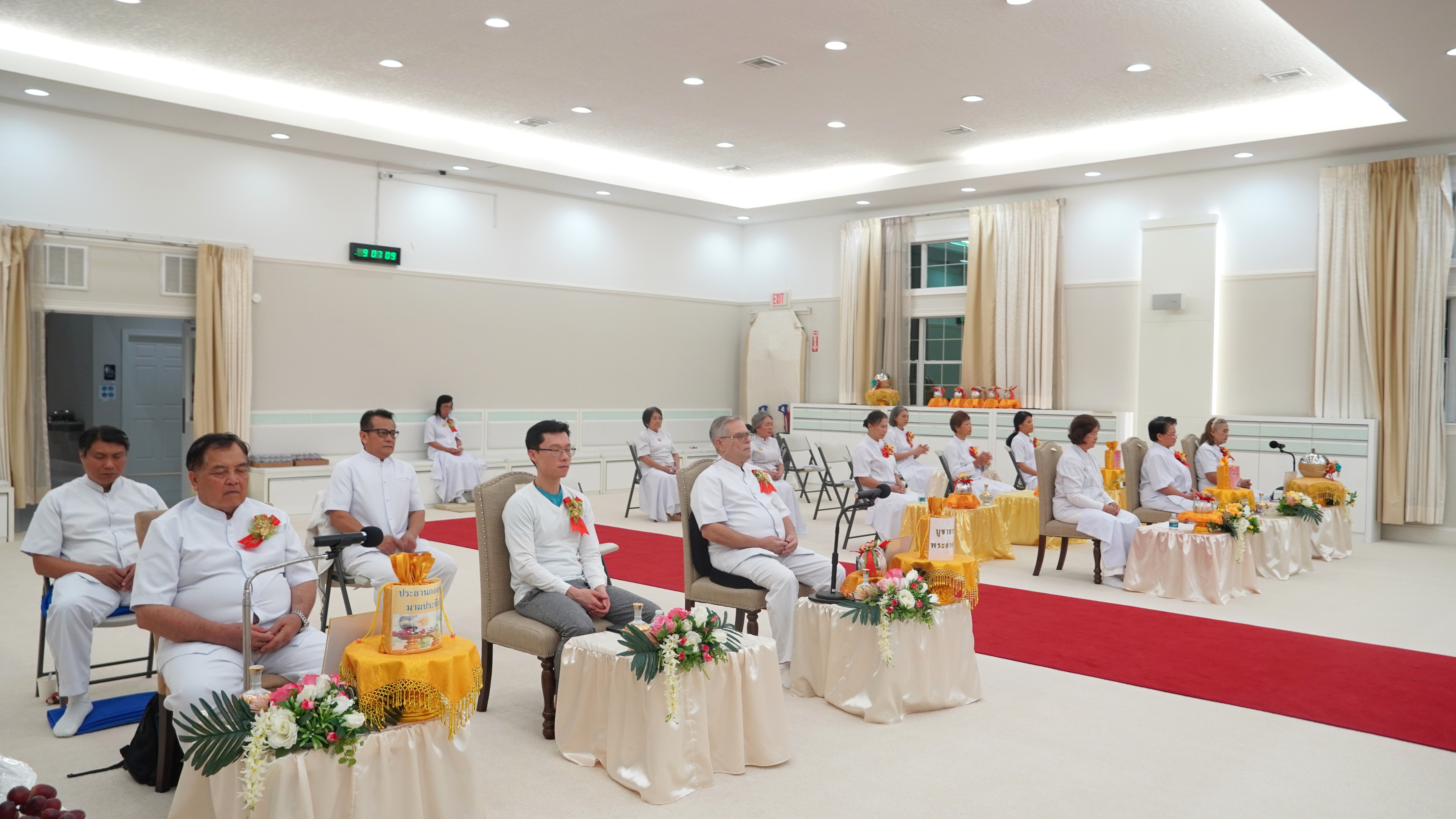 วัดพระธรรมกายฟลอริดา จัดงานบุญบูชาข้าวพระ