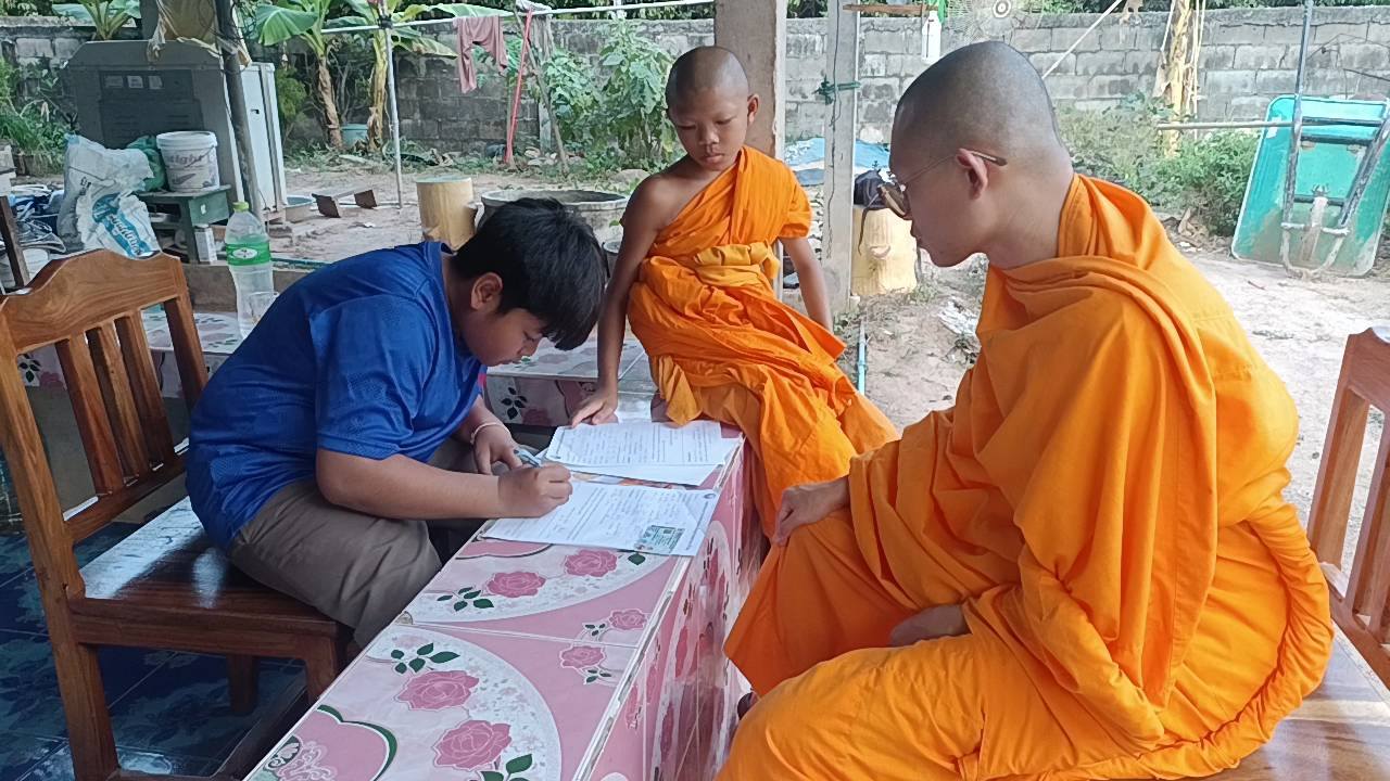 บรรยากาศชวนบวชสามเณรภาคฤดูร้อน จ.พิษณุโลก