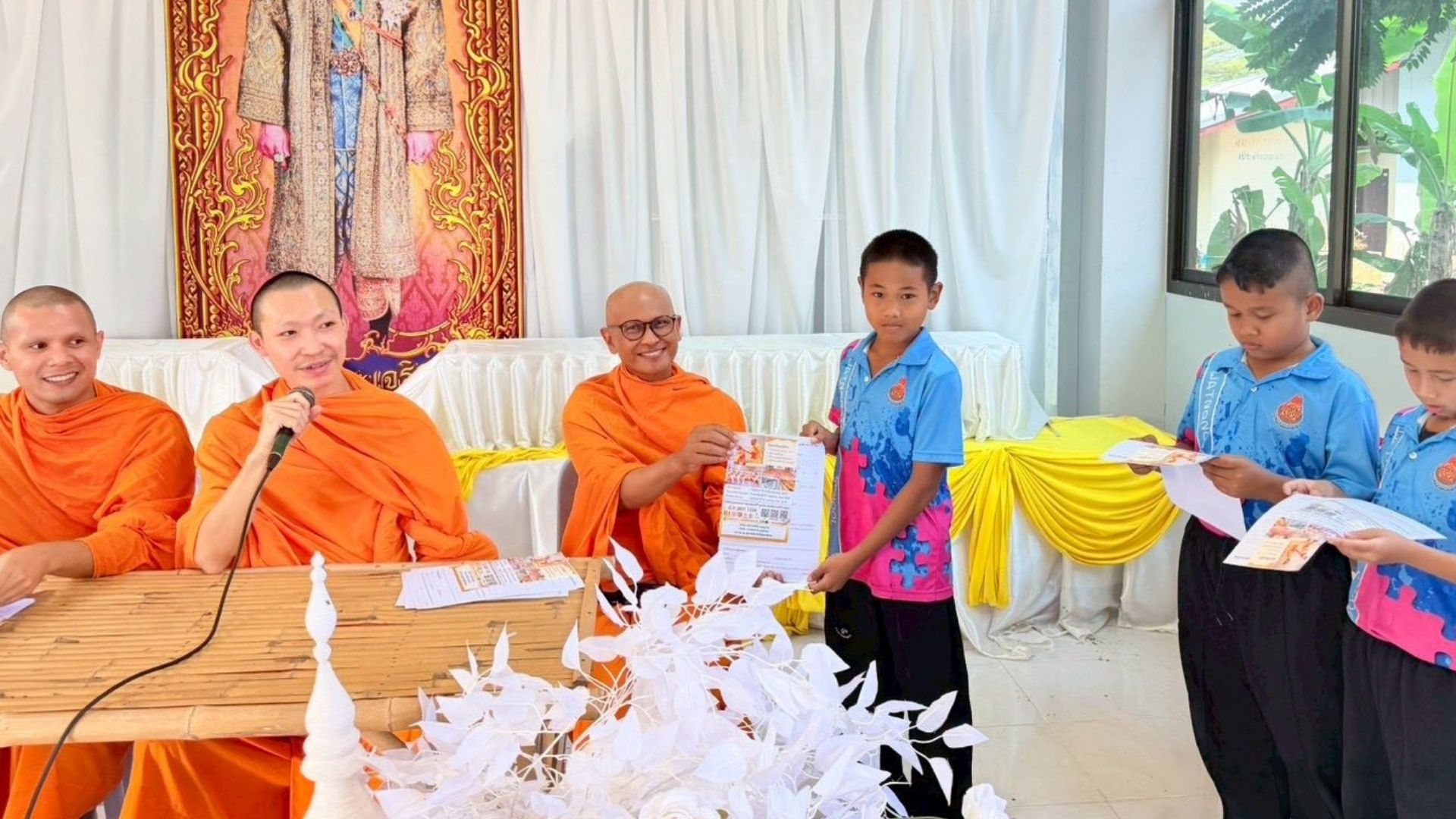 บรรยากาศชวนบวชสามเณรภาคฤดูร้อน จ.ลพบุรี