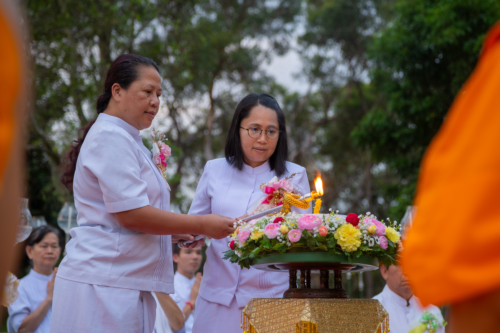 วัดพระธรรมกายนครซิดนีย์ จัดพิธีจุดโคมประทีปถวายเป็นพุทธบูชา เนื่องในวันมาฆบูชา