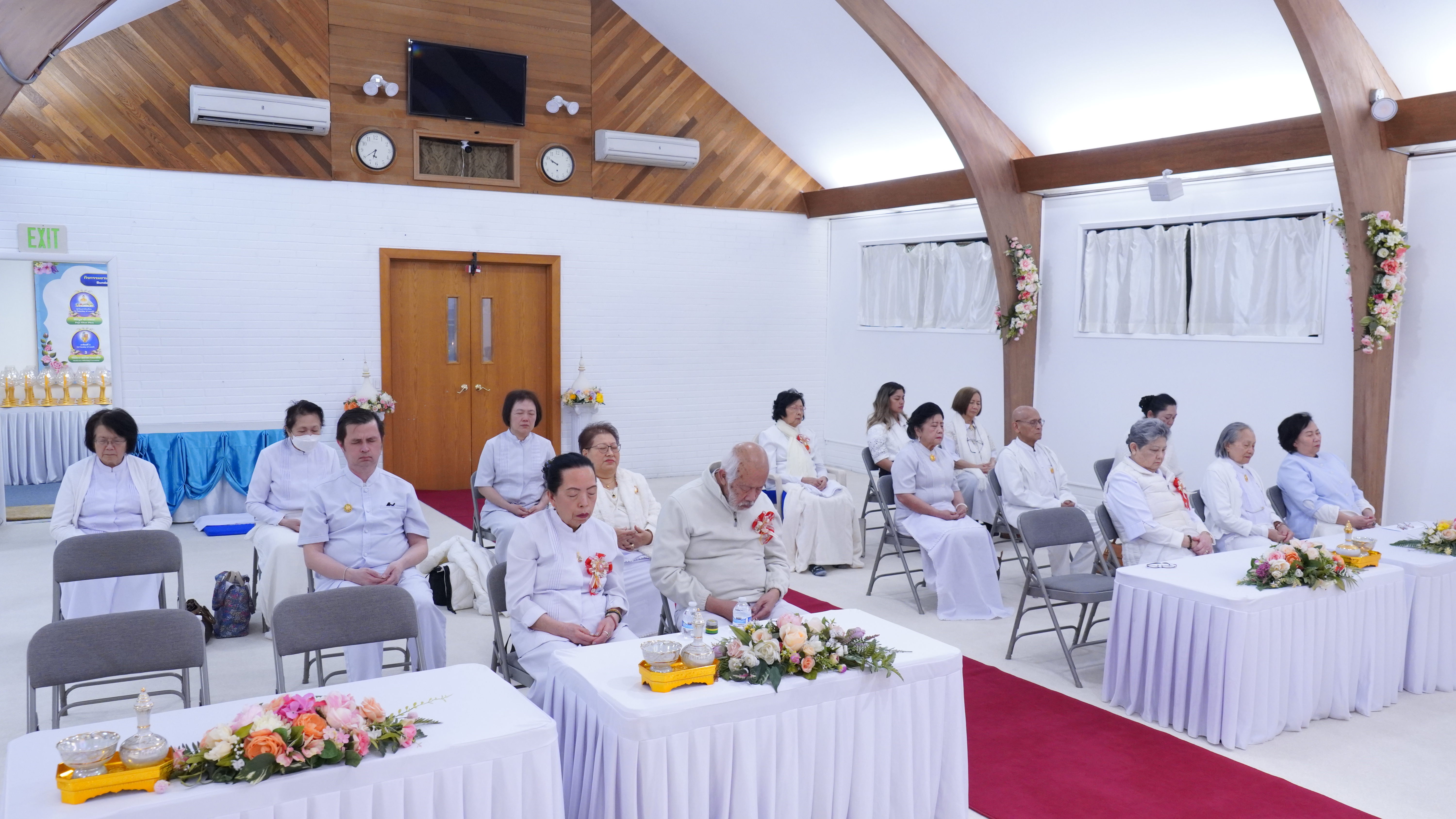 วัดพระธรรมกายซีแอตเติล จัดงานบุญบูชาข้าวพระ