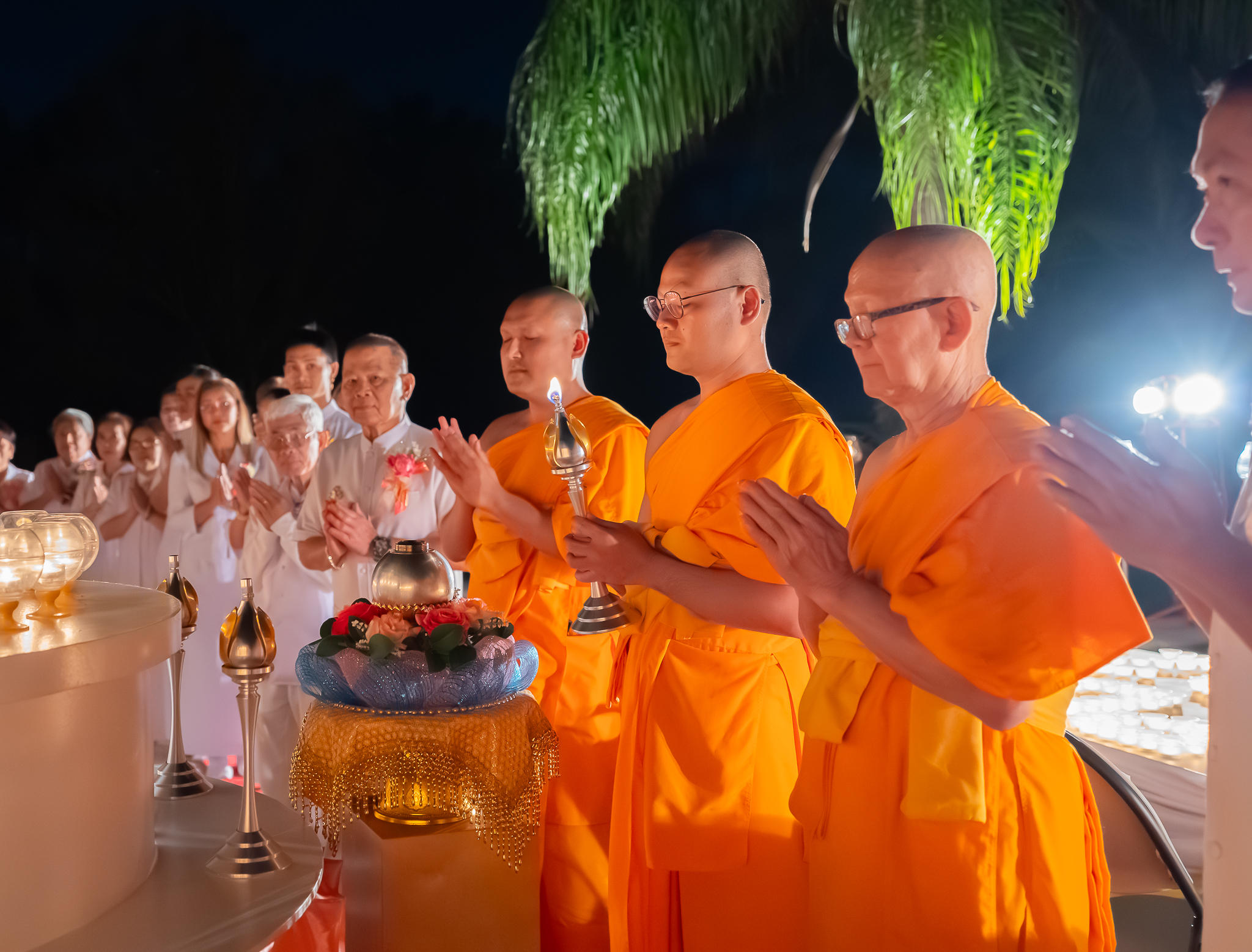 วัดพระธรรมกายปาล์มบีช จัดงานบุญเนื่องในวันมาฆบูชา