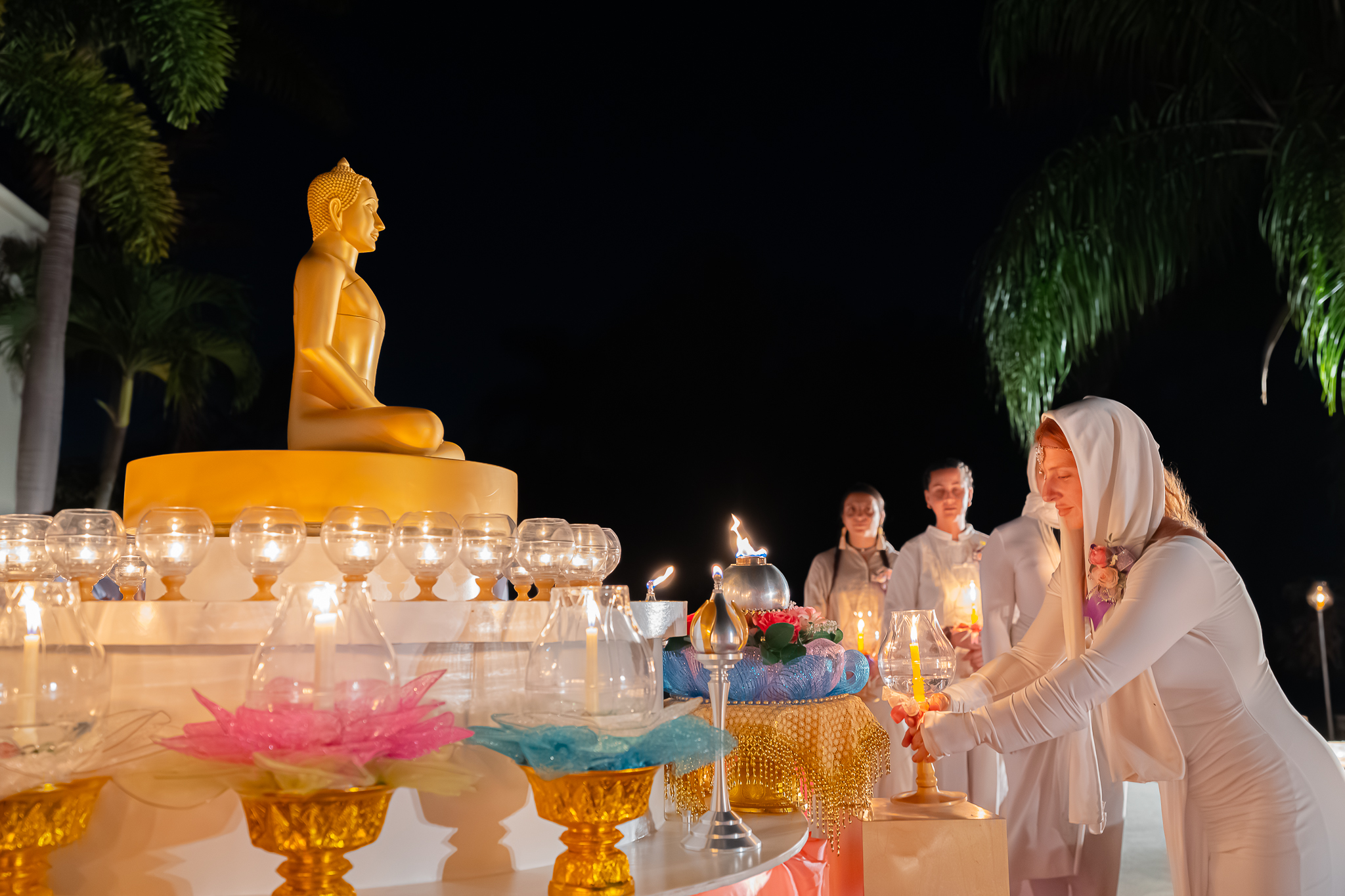 วัดพระธรรมกายปาล์มบีช จัดงานบุญเนื่องในวันมาฆบูชา