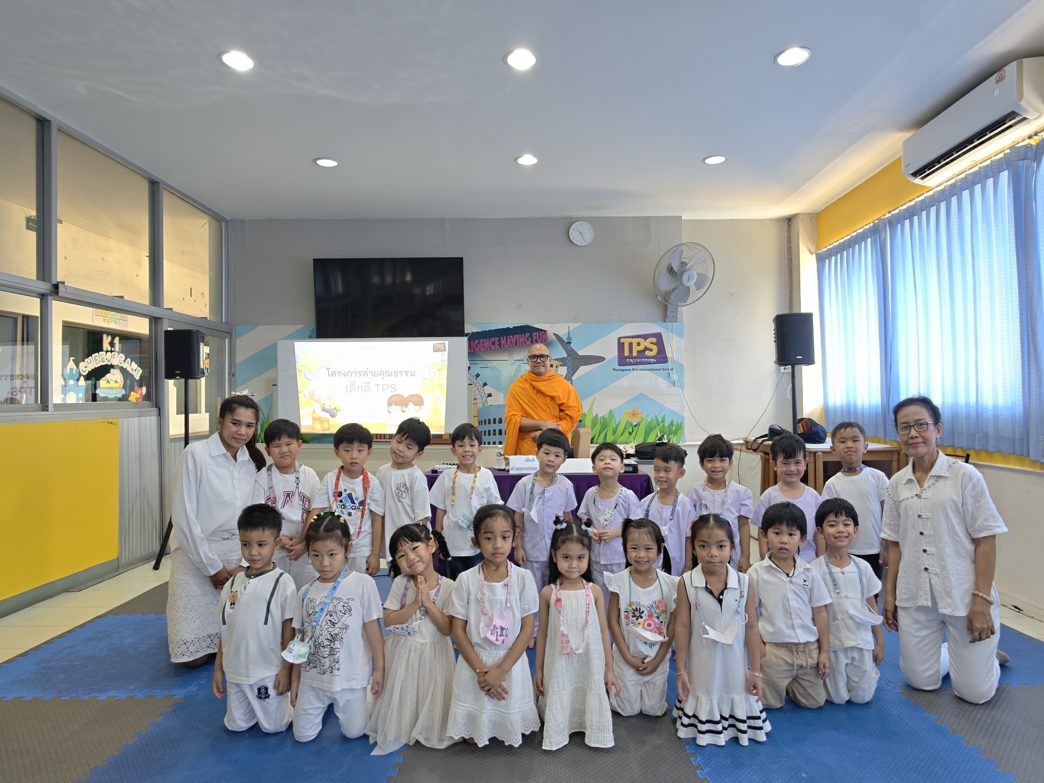 ชมรมพุทธศาสตร์สากล จัดค่ายคุณธรรม-จริยธรรม “เด็กดี TPS” โรงเรียนอนุบาลทองพูน กรุงเทพมหานคร