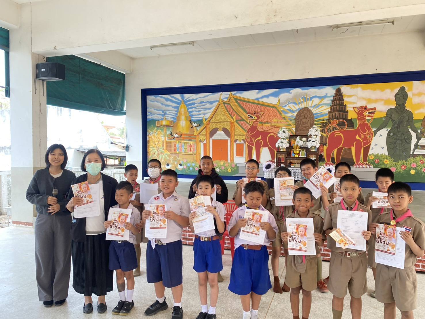 บรรยากาศชวนบวชสามเณรภาคฤดูร้อน จังหวัดลำพูน