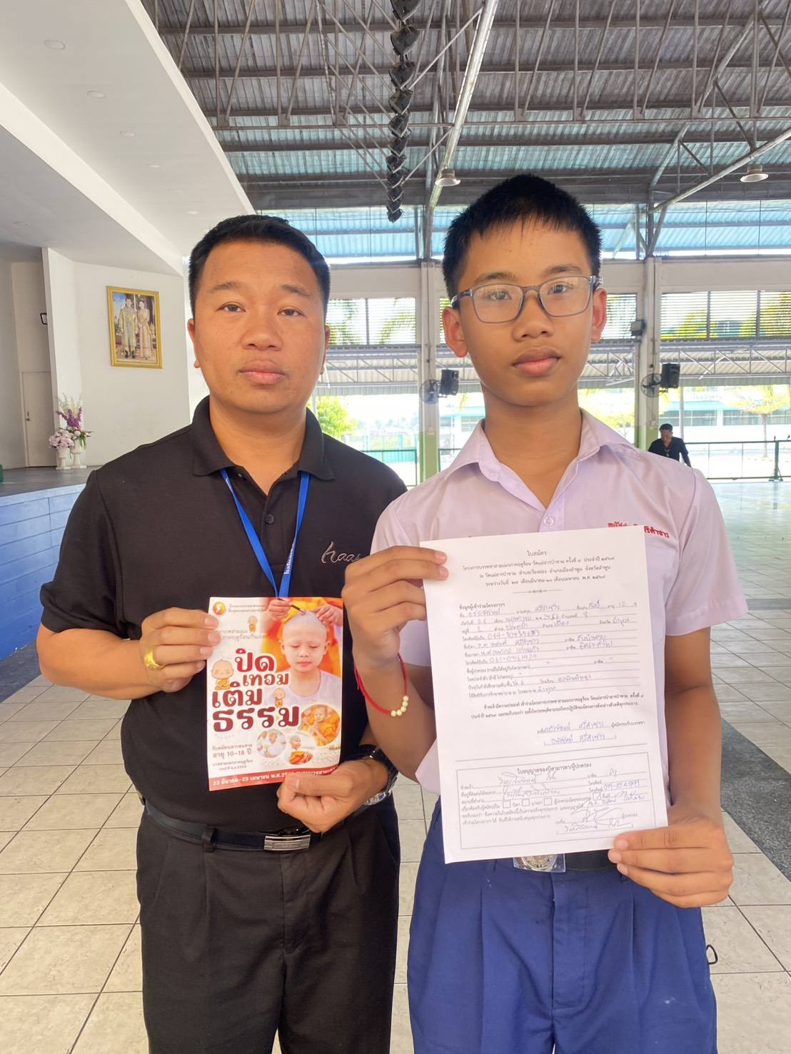 บรรยากาศชวนบวชสามเณรภาคฤดูร้อน จังหวัดลำพูน