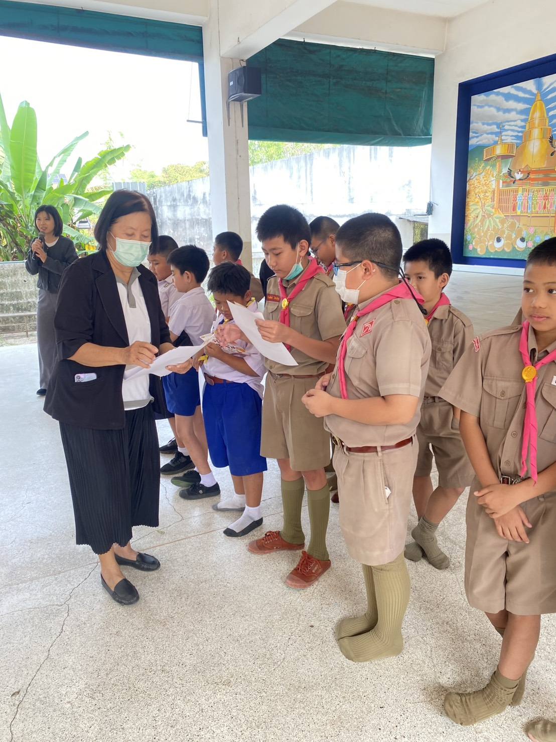 บรรยากาศชวนบวชสามเณรภาคฤดูร้อน จังหวัดลำพูน