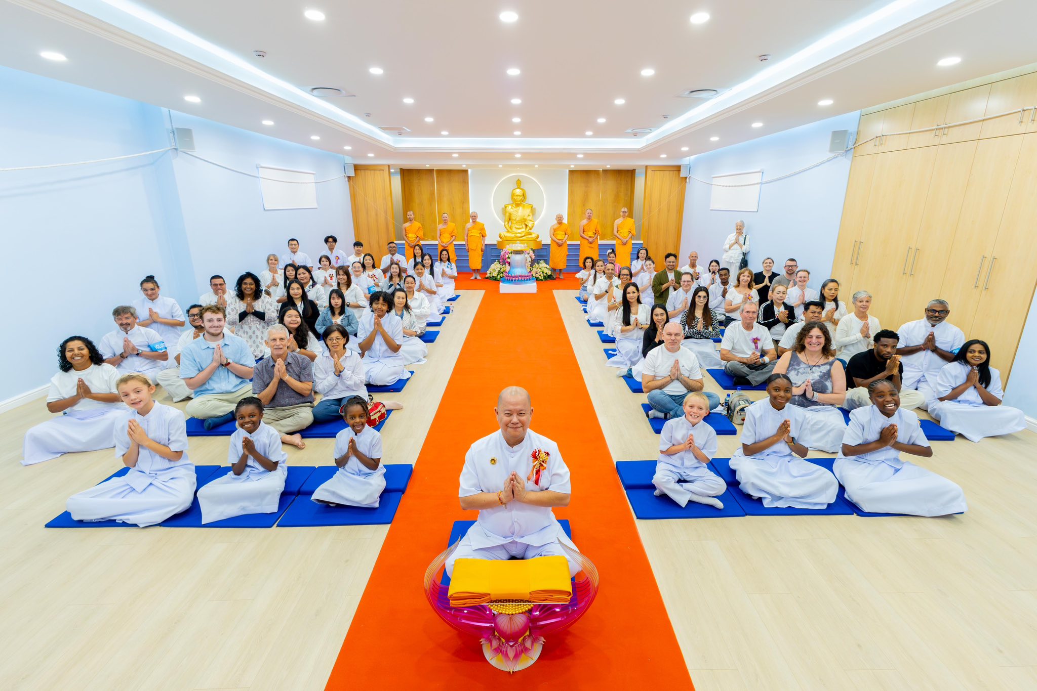 The Celebration of Phramongkolthepmuni Statue at Cape Town Meditation Centre