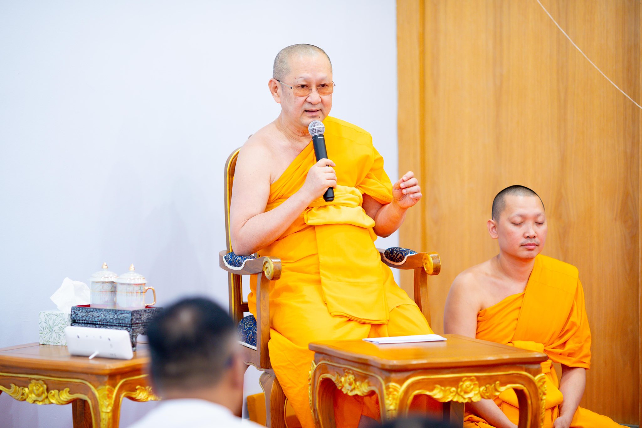 วัดพุทธเคปทาวน์ สาธารณรัฐแอฟริกาใต้ จัดพิธีสมโภชรูปเหมือนพระมงคลเทพมุนี หลวงปู่วัดปากน้ำ องค์แรกในทวีปแอฟริกา