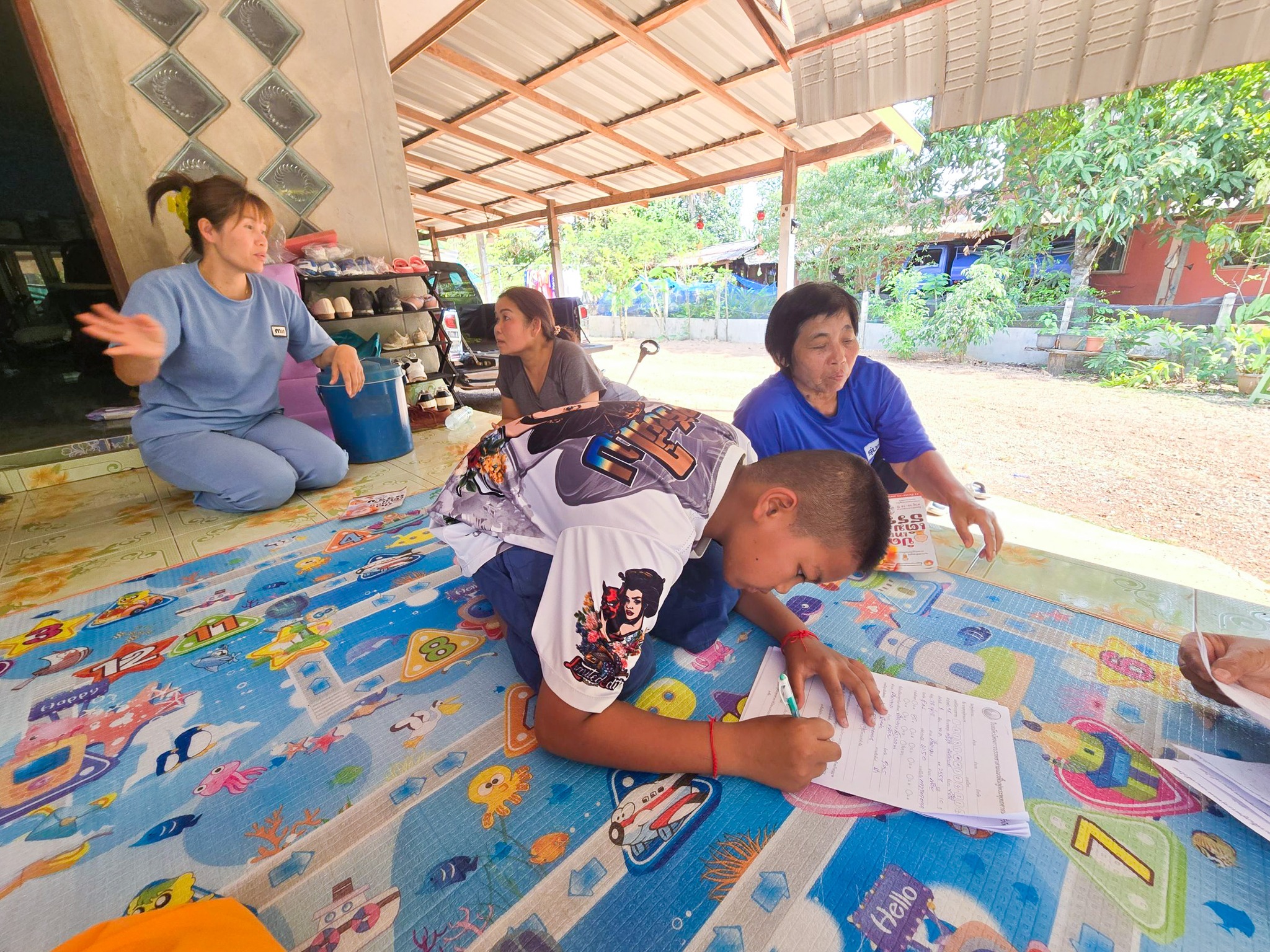 บรรยากาศชวนบวชสามเณรภาคฤดูร้อน จังหวัดอุดรธานี