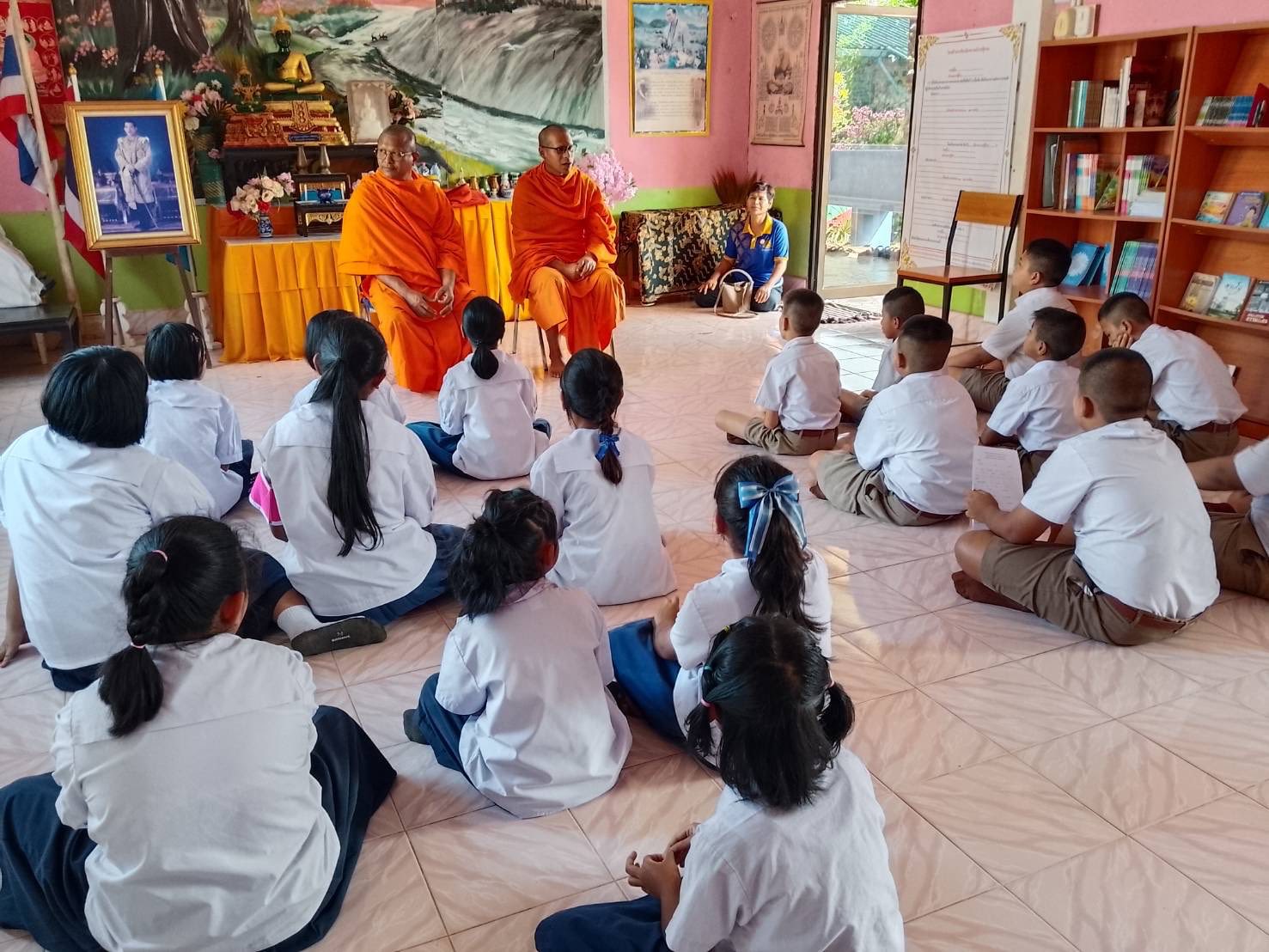 บรรยากาศชวนบวชสามเณรภาคฤดูร้อน จังหวัดนราธิวาส