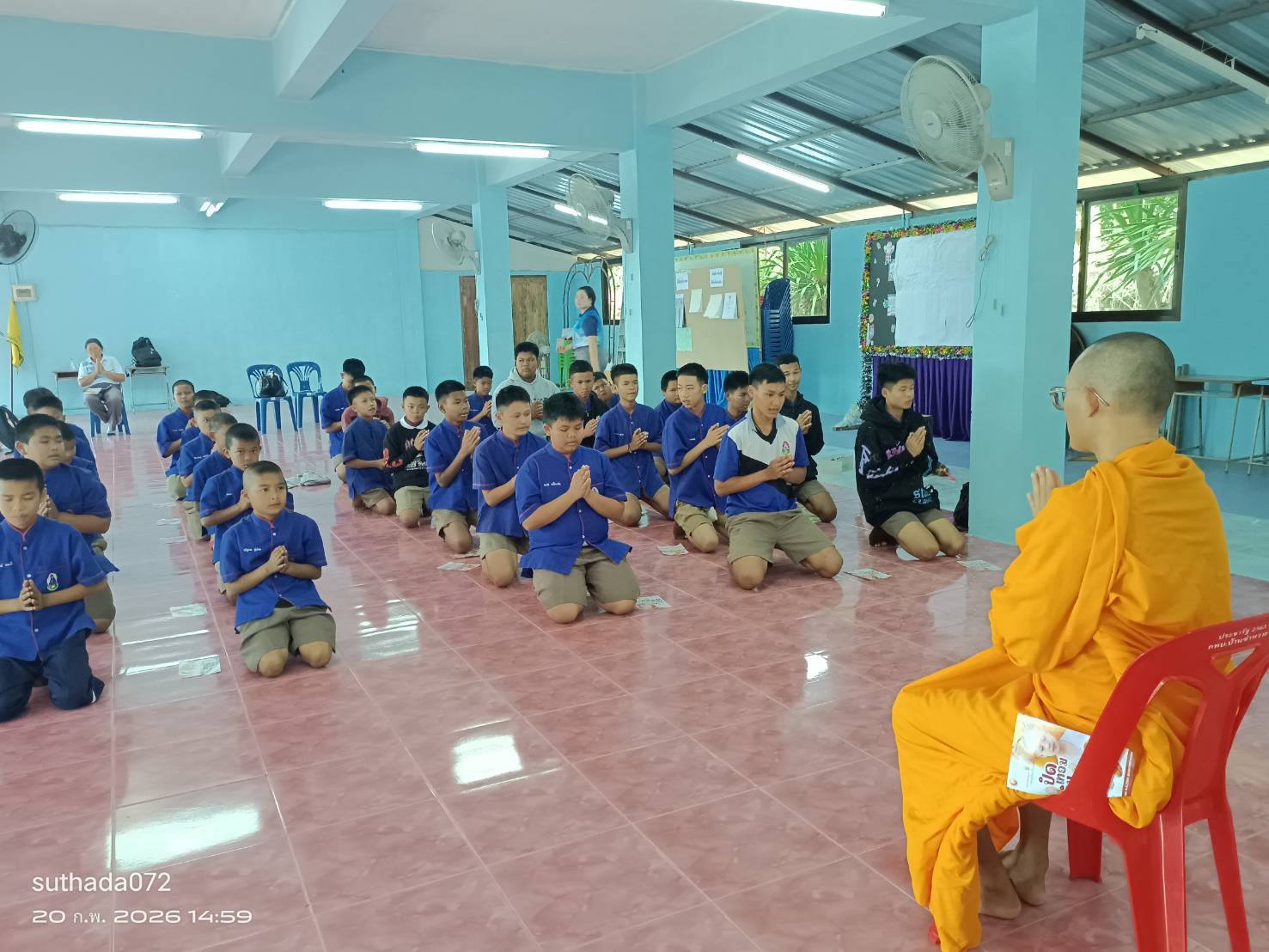 บรรยากาศชวนบวชสามเณรภาคฤดูร้อน จังหวัดพิษณุโลก