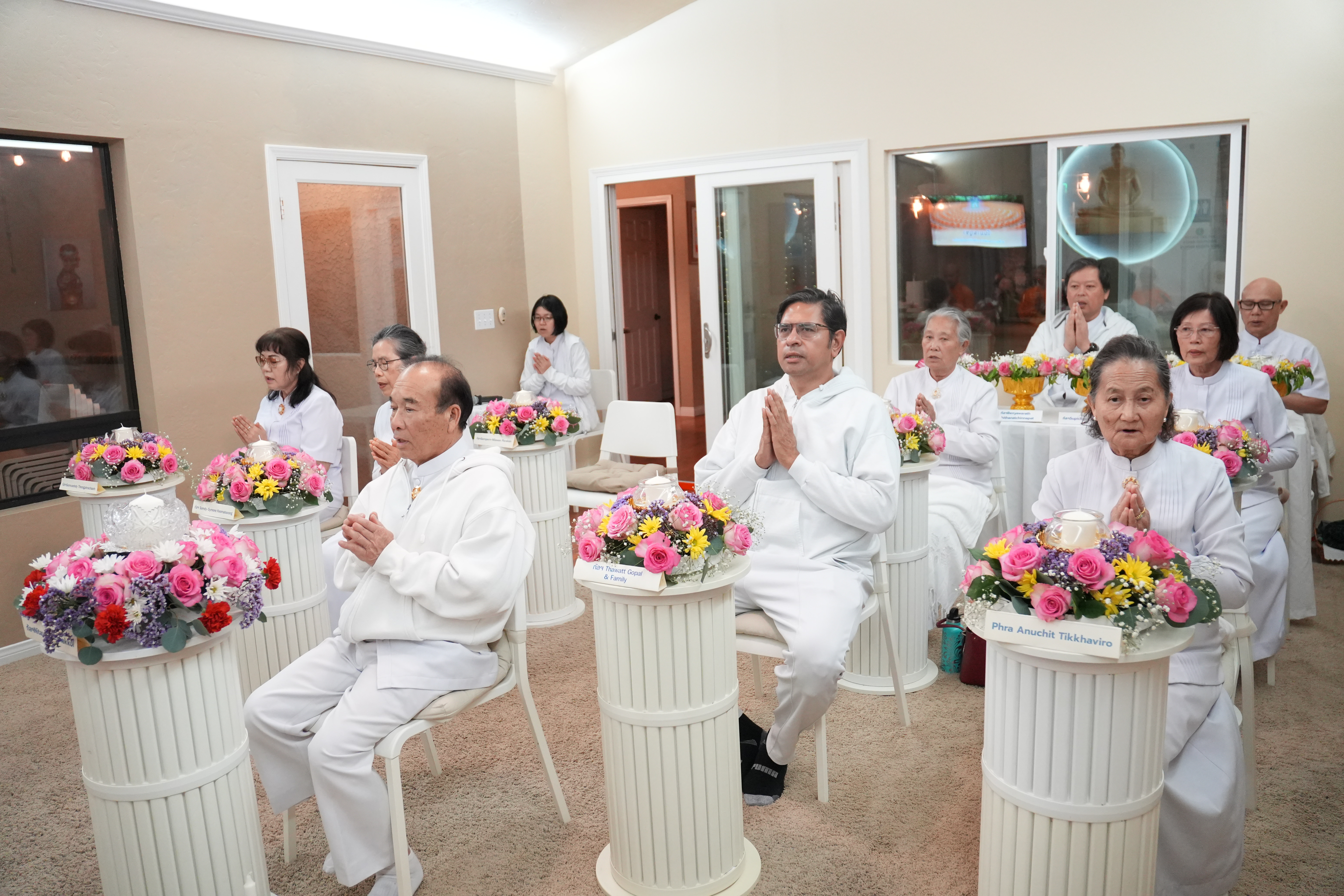 วัดภาวนาซานดิเอโก จัดงานบุญเนื่องในวันมาฆบูชา