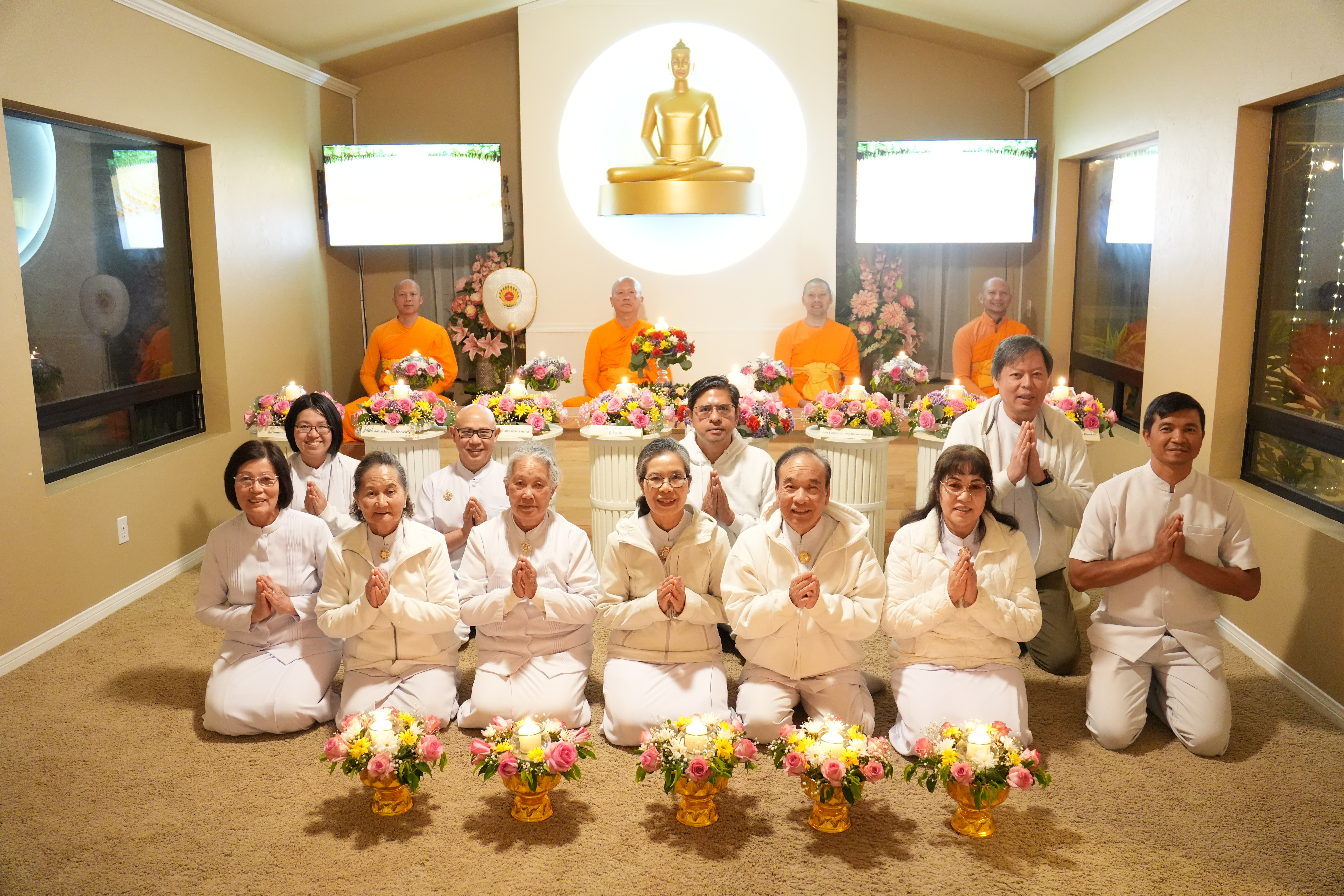 วัดภาวนาซานดิเอโก จัดงานบุญเนื่องในวันมาฆบูชา