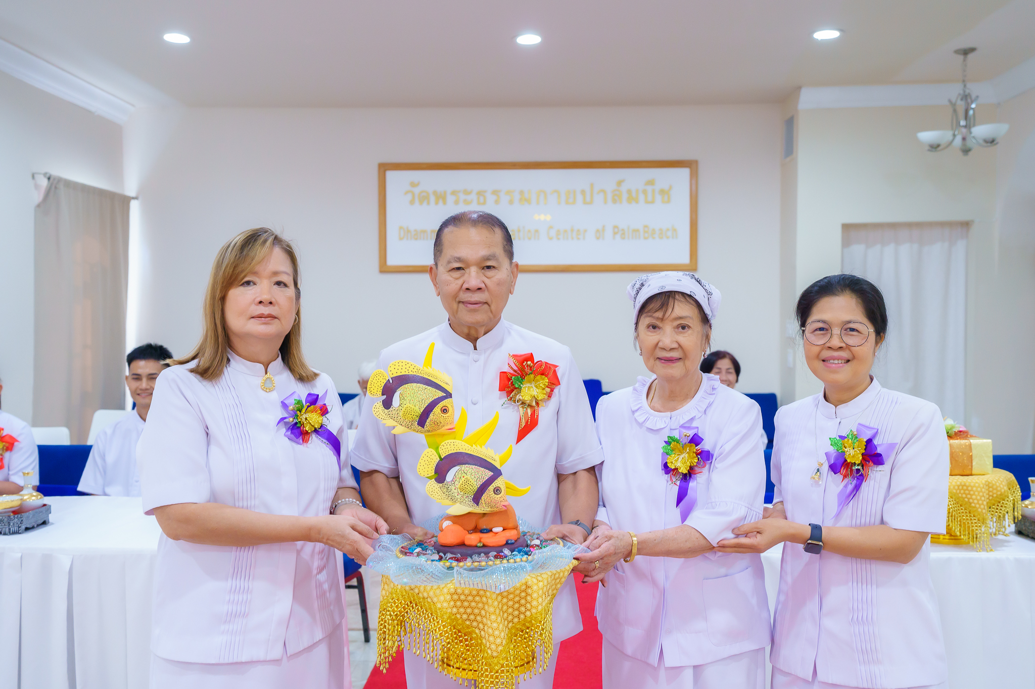 วัดพระธรรมกายปาล์มบีช จัดงานบุญวันอาทิตย์