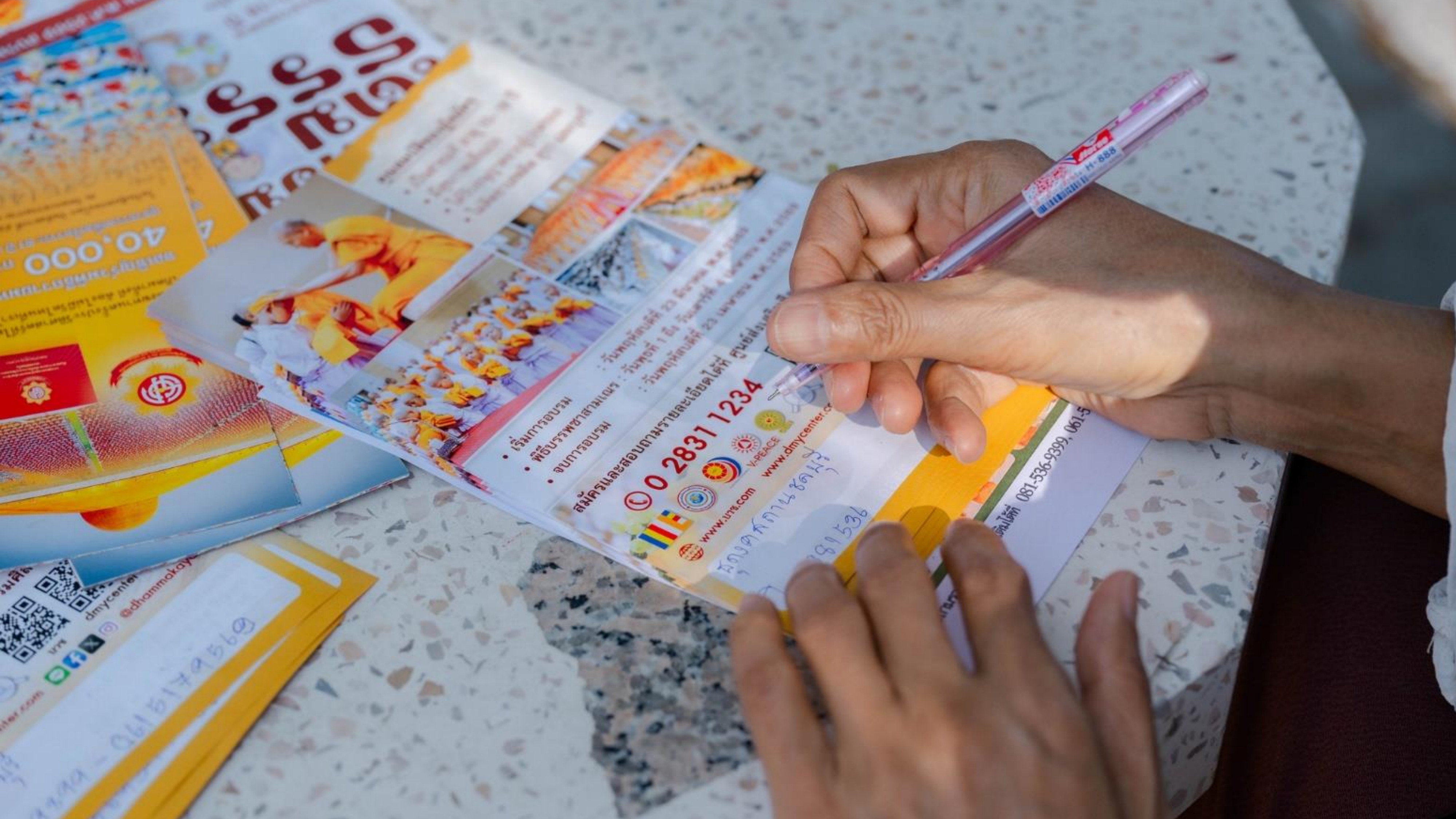 บรรยากาศชวนบวชสามเณรภาคฤดูร้อน จังหวัดชลบุรี