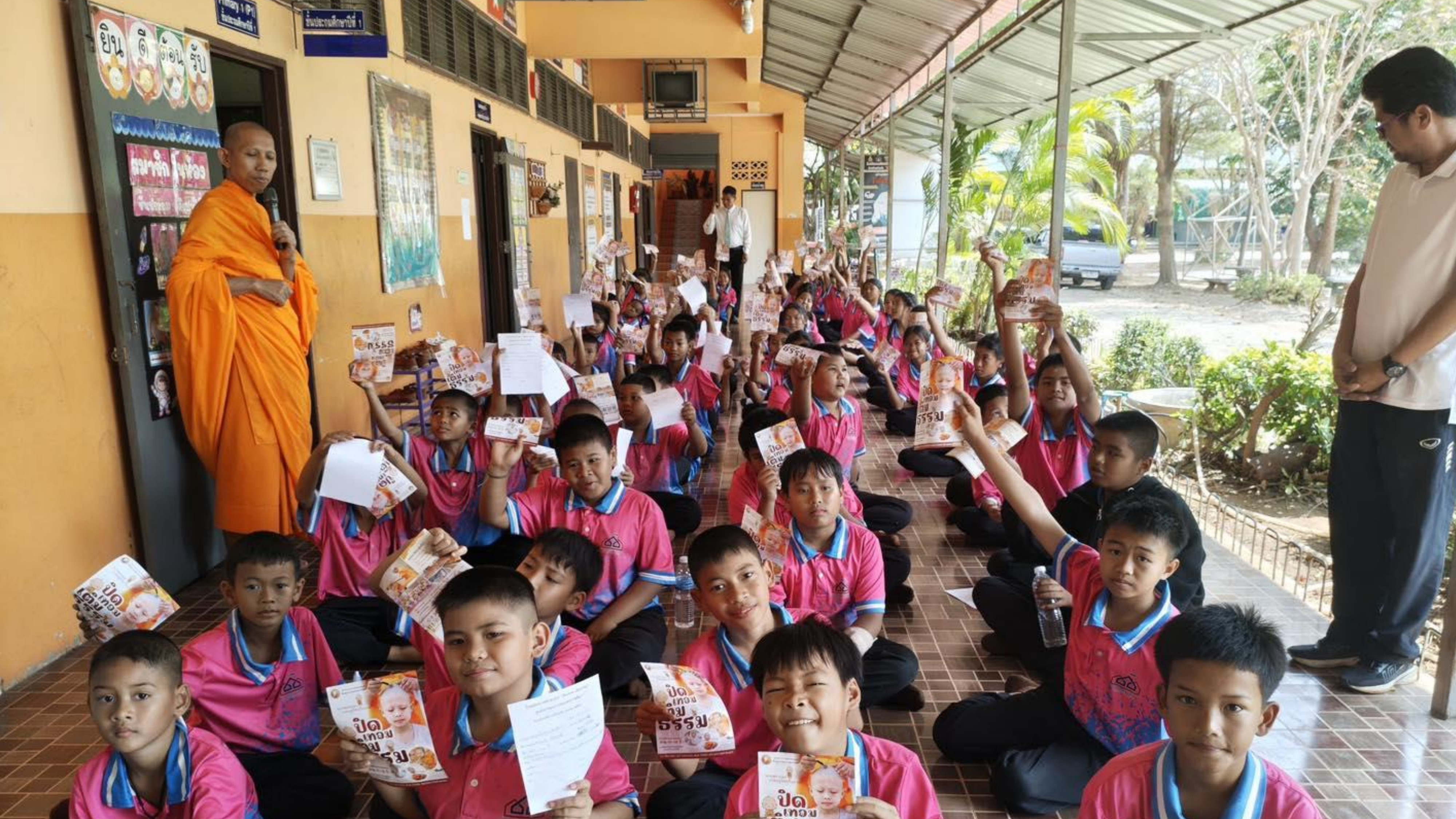 บรรยากาศชวนบวชสามเณรภาคฤดูร้อน จังหวัดนครราชสีมา