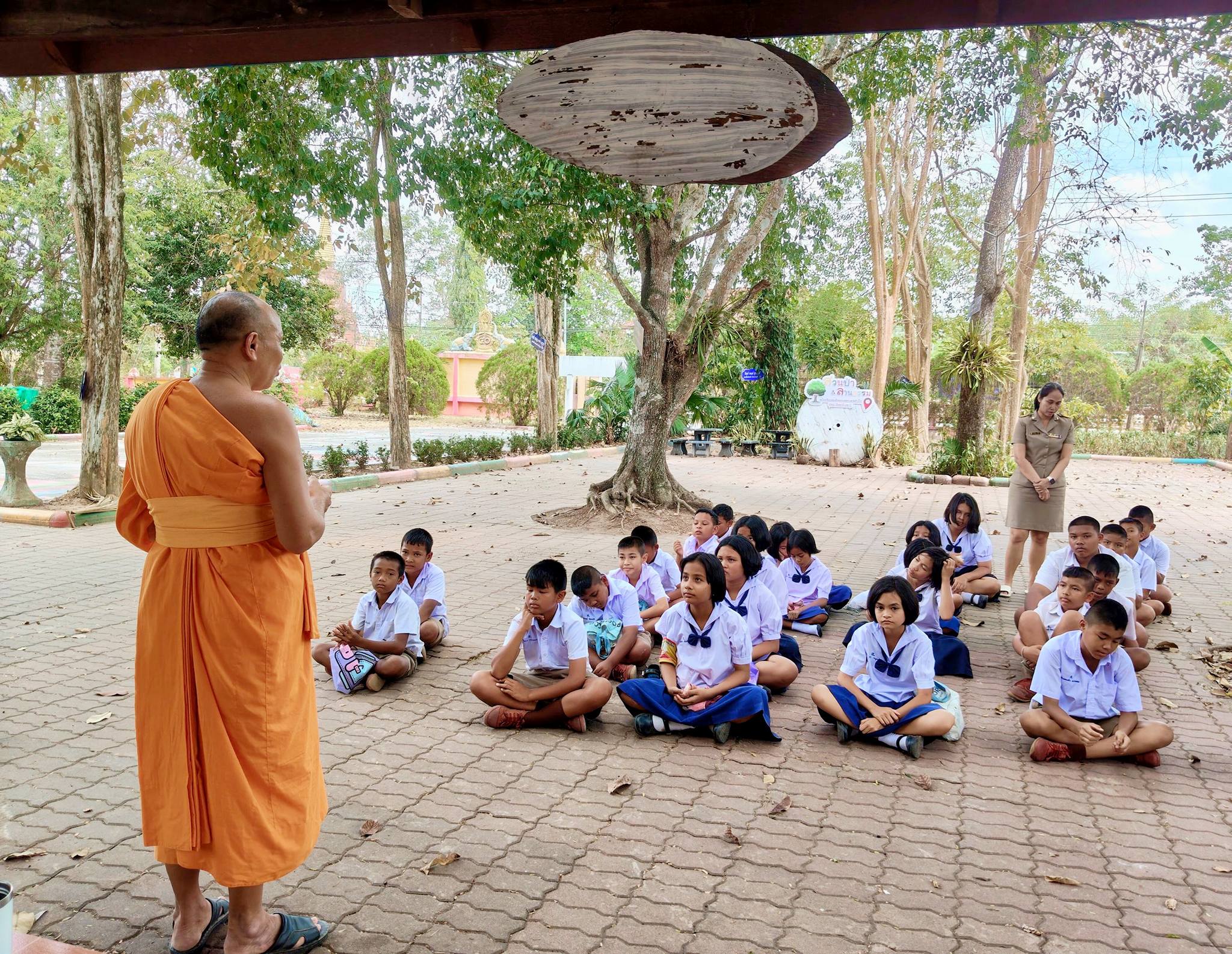 บรรยากาศชวนบวชสามเณรภาคฤดูร้อน จังหวัดปัตตานี