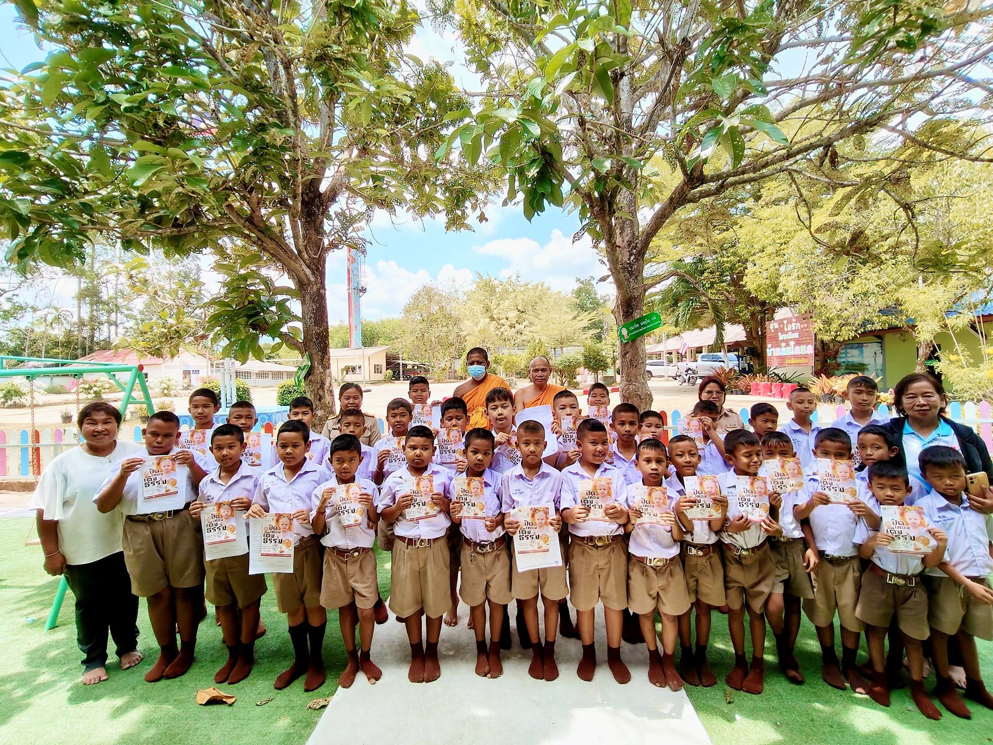 บรรยากาศชวนบวชสามเณรภาคฤดูร้อน จังหวัดปัตตานี