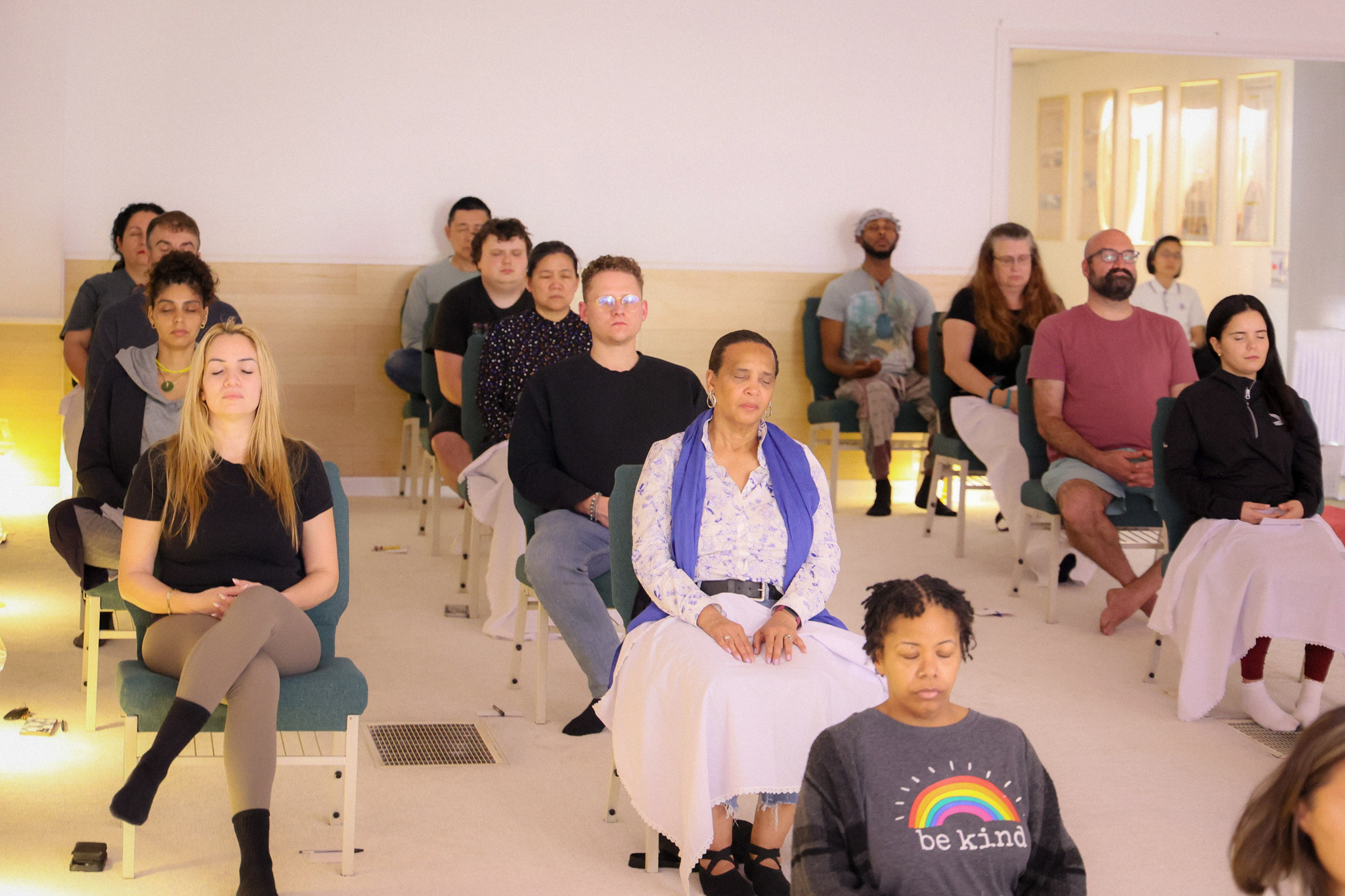 วัดพระธรรมกายจอร์เจีย จัดกิจกรรม Full Moon Meditation