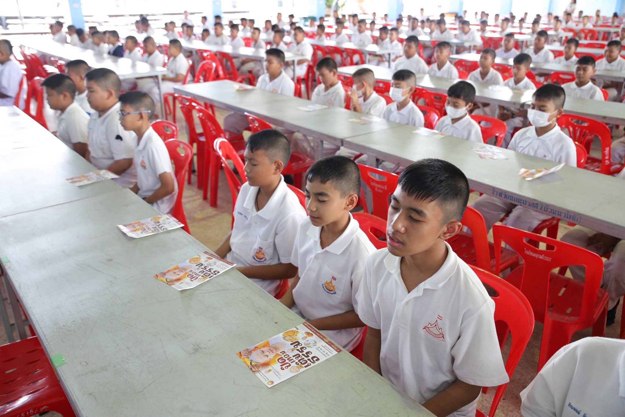 บรรยากาศชวนบวชสามเณรภาคฤดูร้อน จังหวัดชุมพร