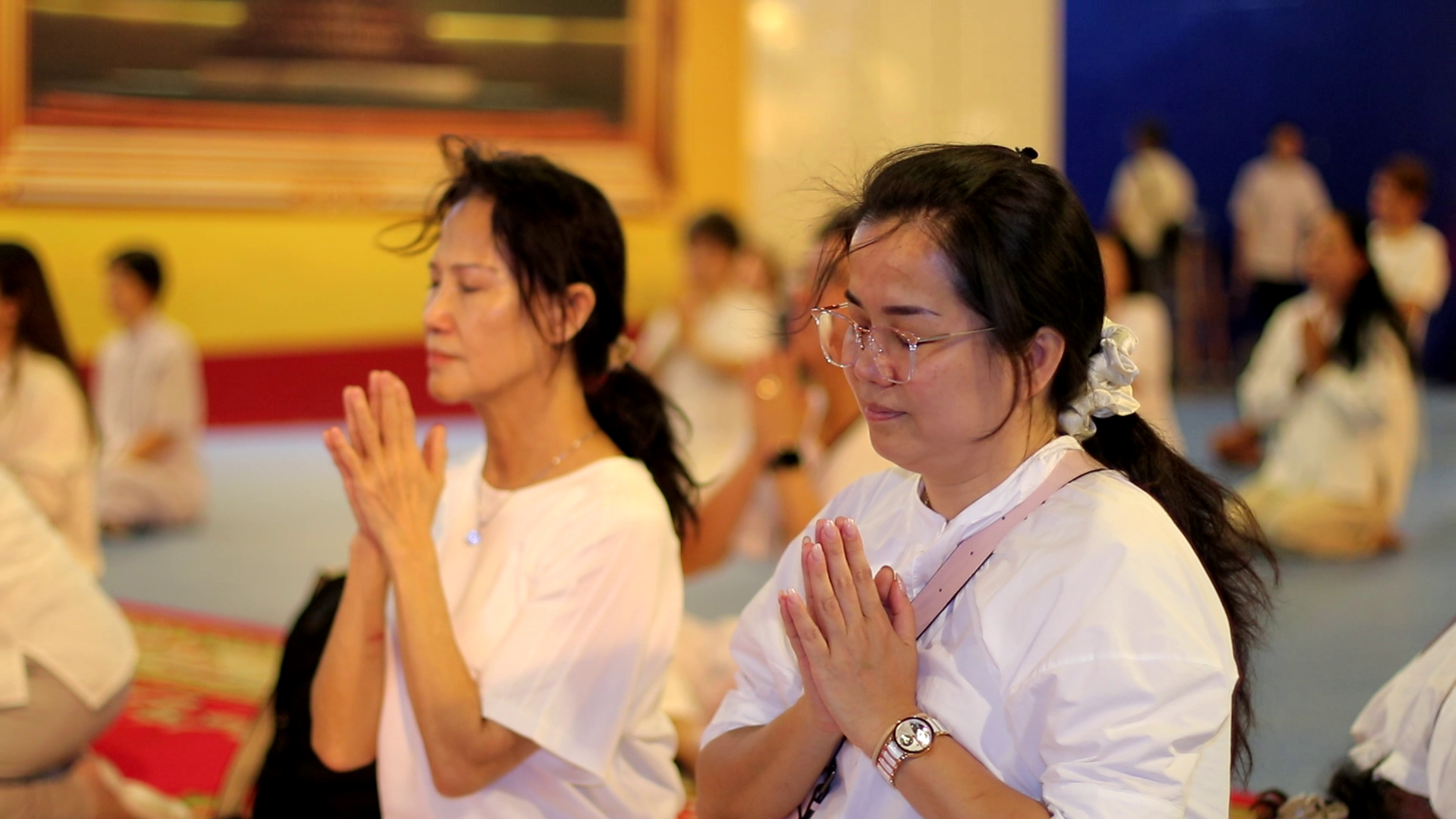 พุทธศาสนิกชนชาวมาเลเซีย ร่วมพิธีเวียนประทักษิณ ณ พระมหาธรรมกายเจดีย์
