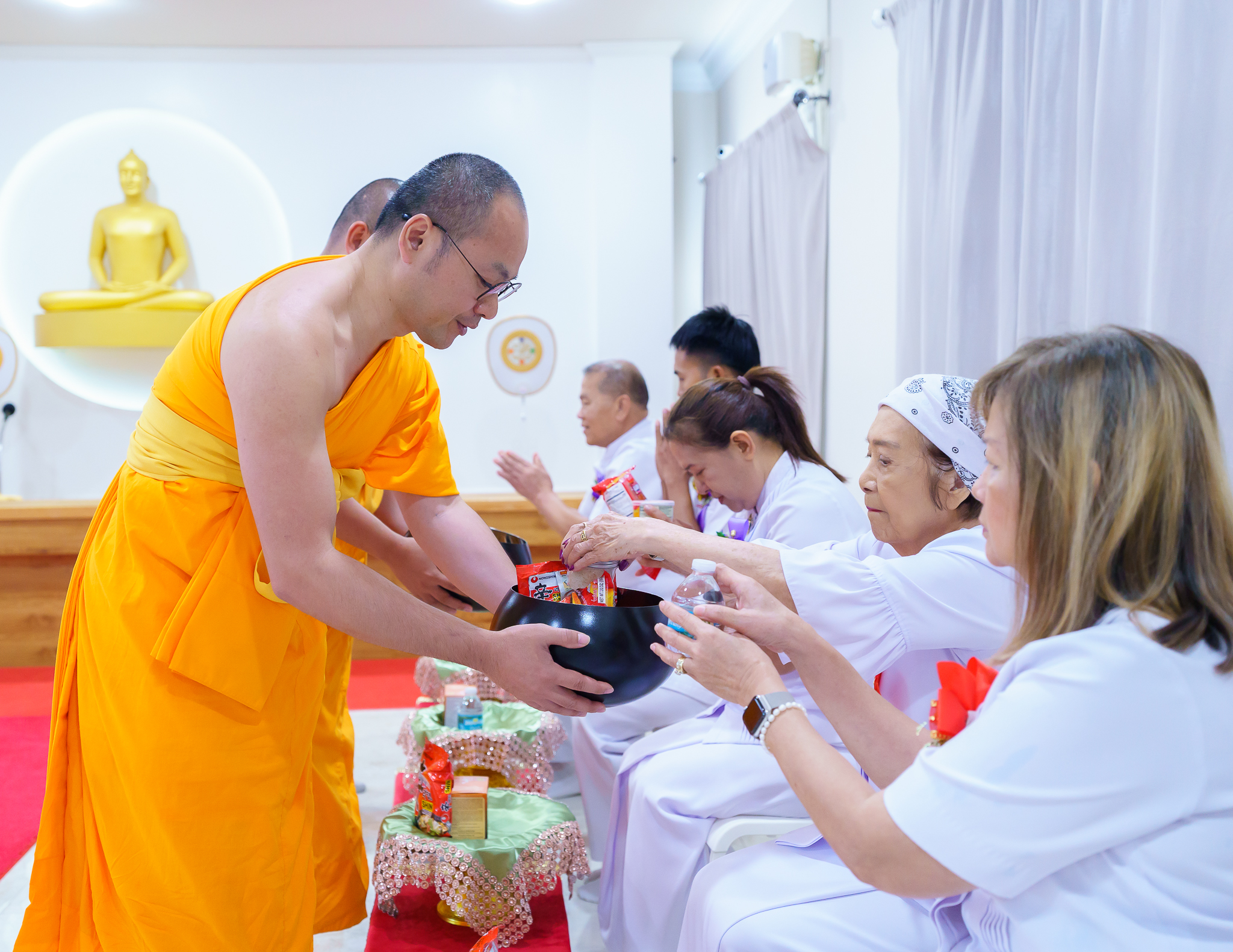 วัดพระธรรมกายปาล์มบีช จัดพิธีบุพเปตพลี