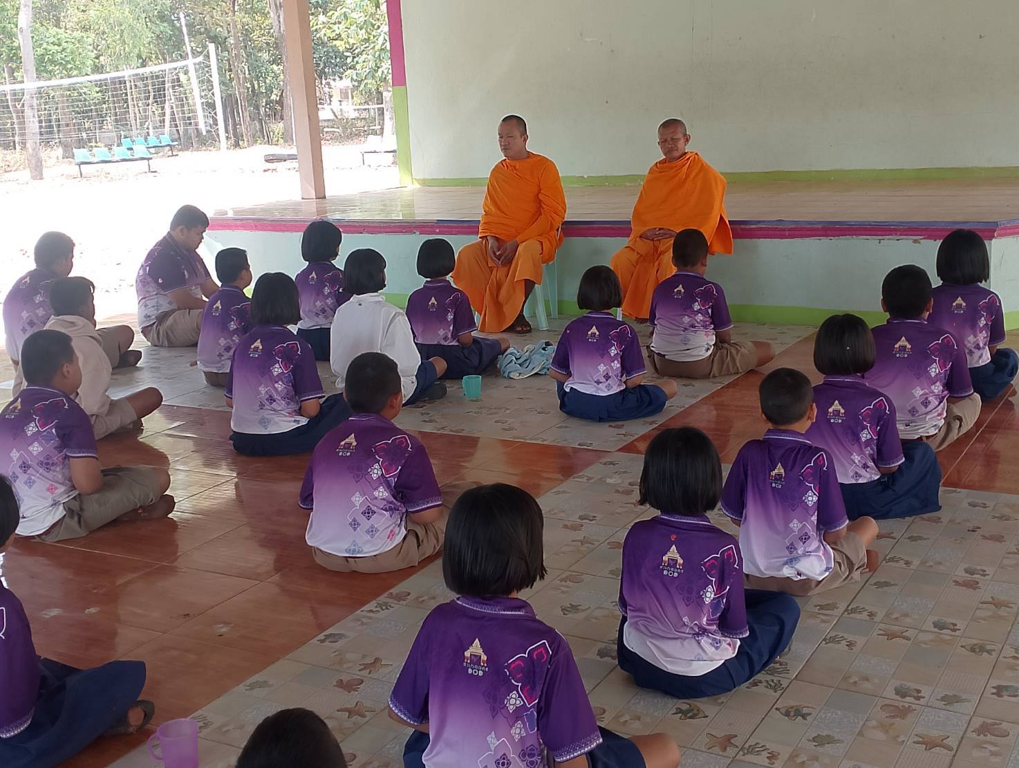 บรรยากาศชวนบวชสามเณรภาคฤดูร้อน จังหวัดร้อยเอ็ด