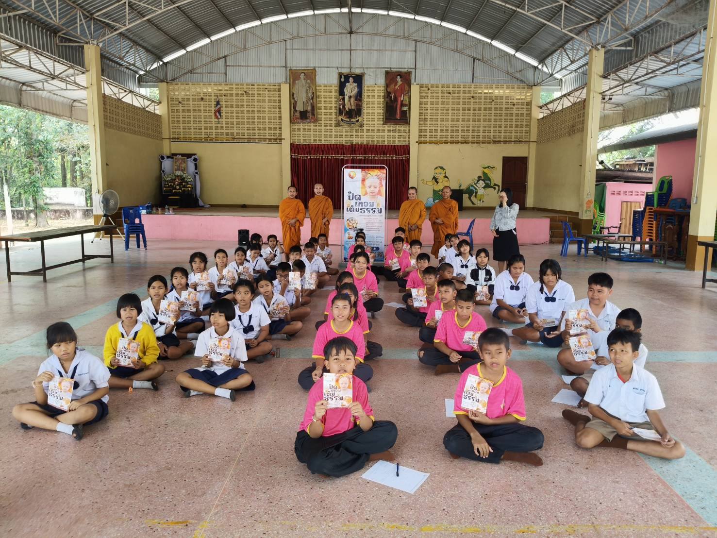 บรรยากาศชวนบวชสามเณรภาคฤดูร้อน จังหวัดร้อยเอ็ด