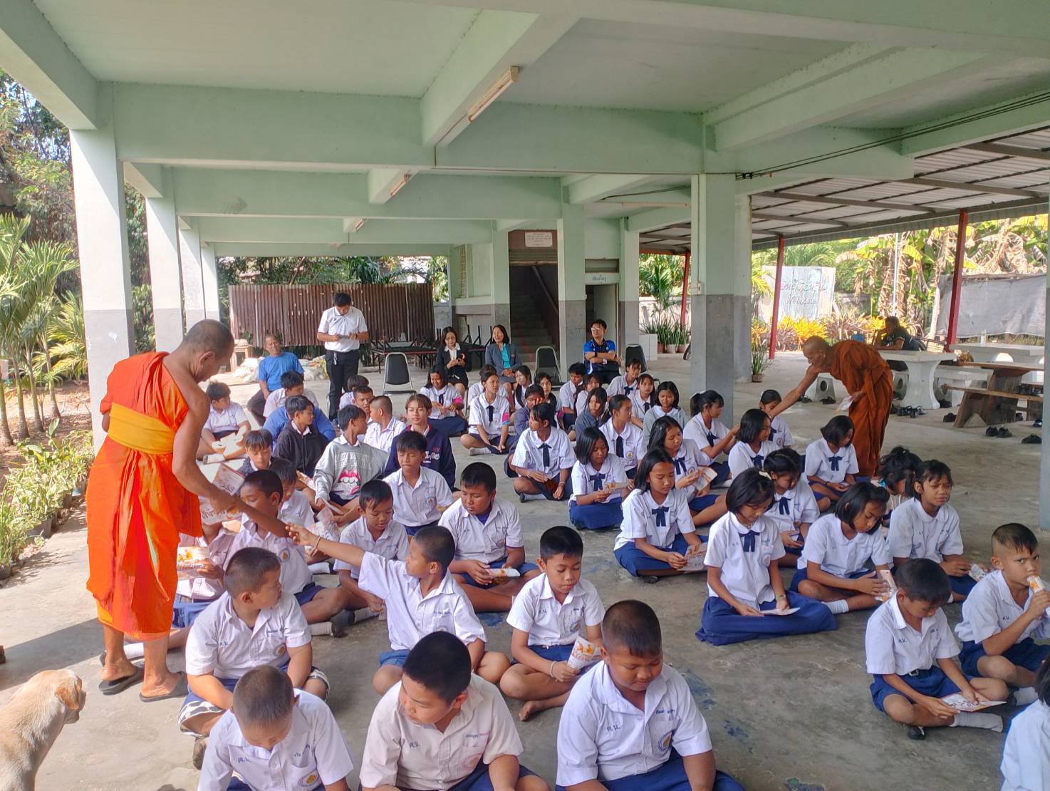 บรรยากาศชวนบวชสามเณรภาคฤดูร้อน จังหวัดร้อยเอ็ด