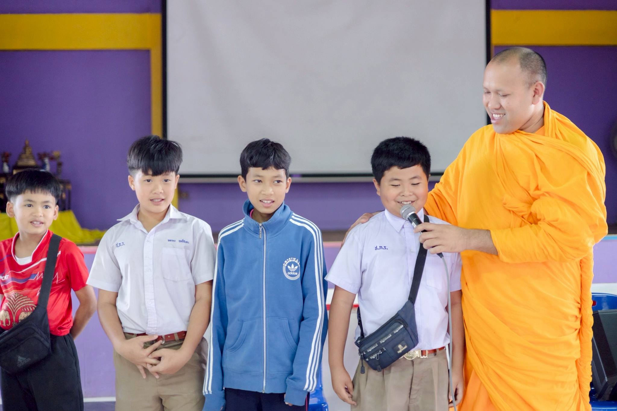 บรรยากาศชวนบวชสามเณรภาคฤดูร้อน จังหวัดเลย